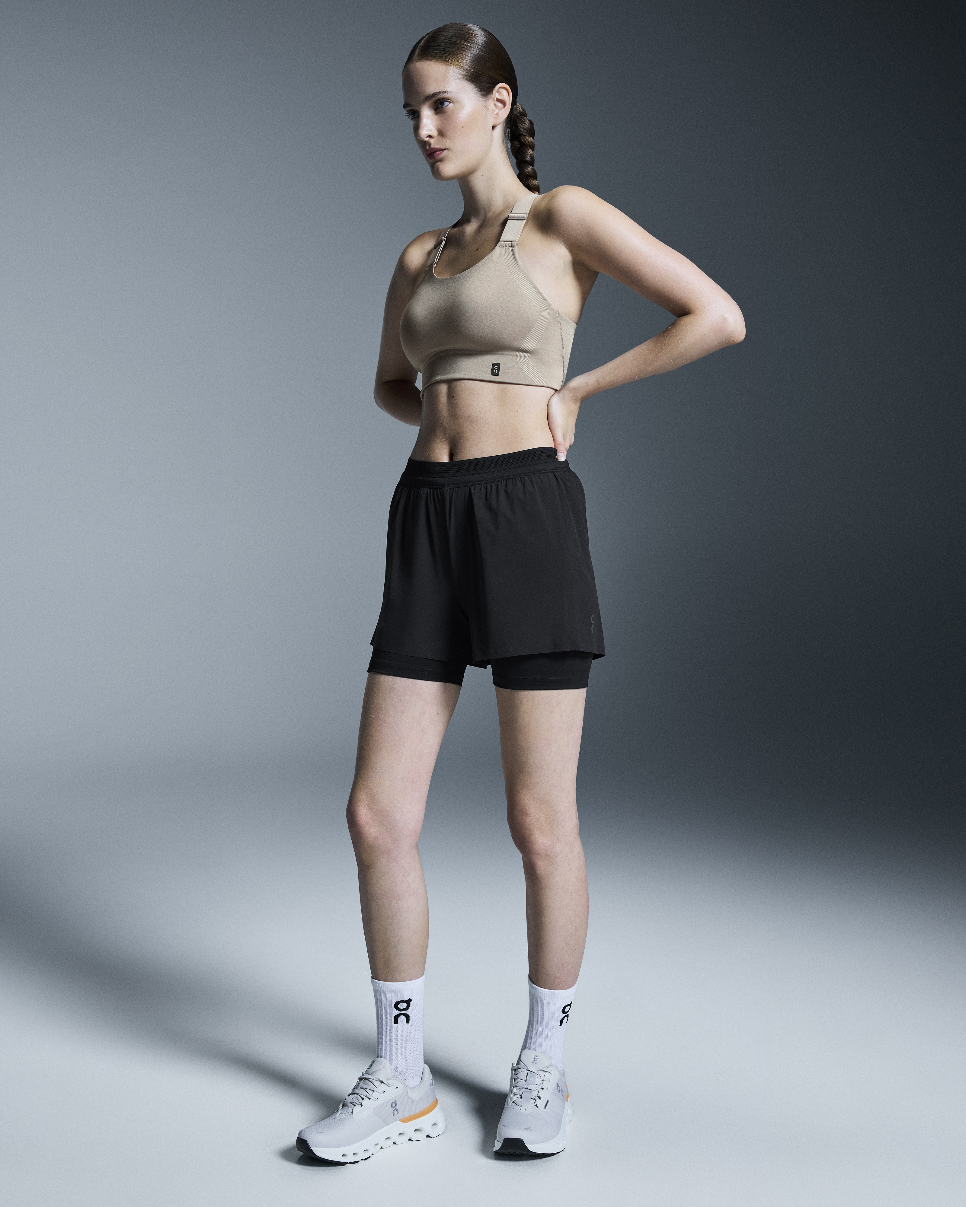 3" Performance 2/1 Shorts - Black