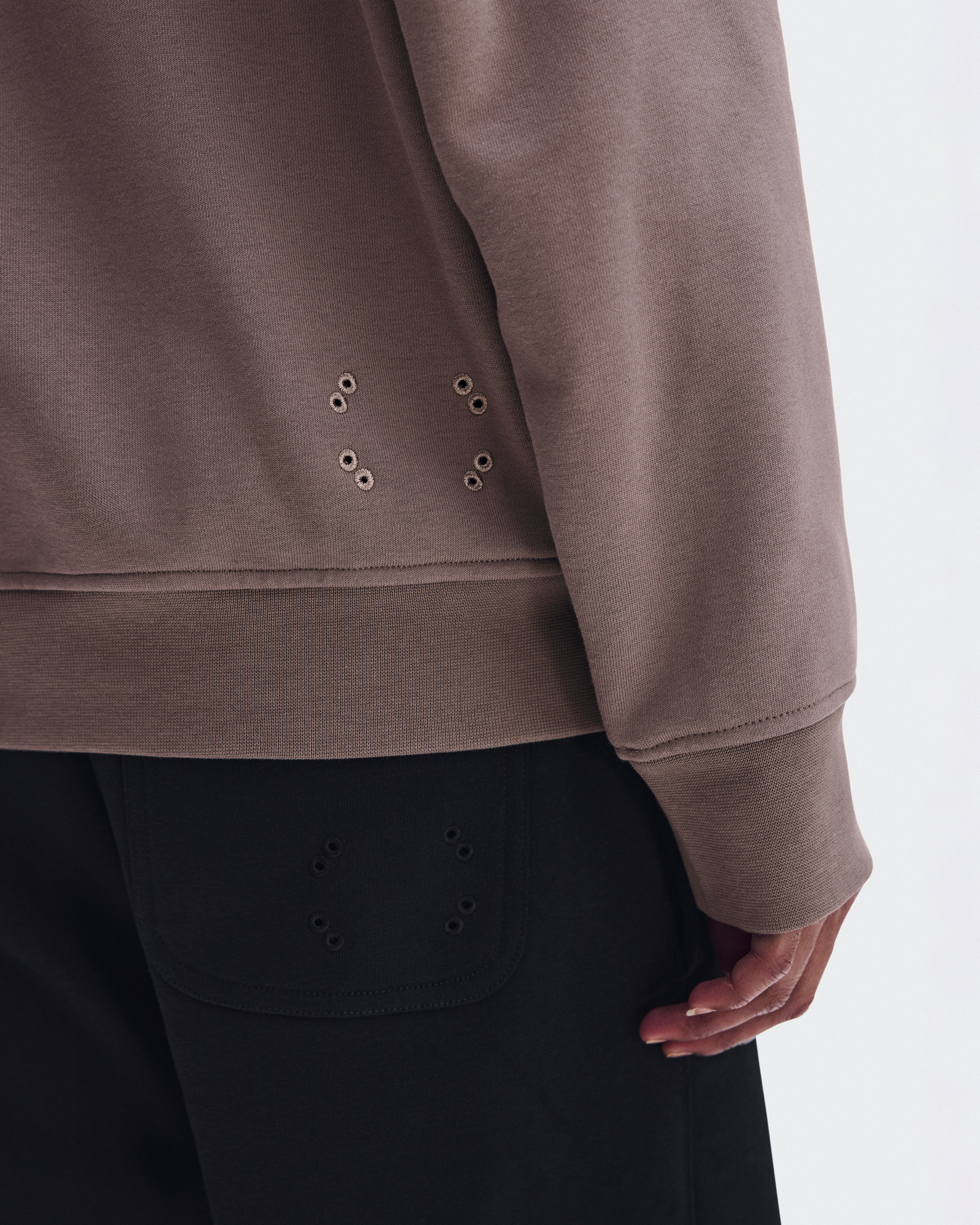 Club Collective 1/4 Zip - Clove