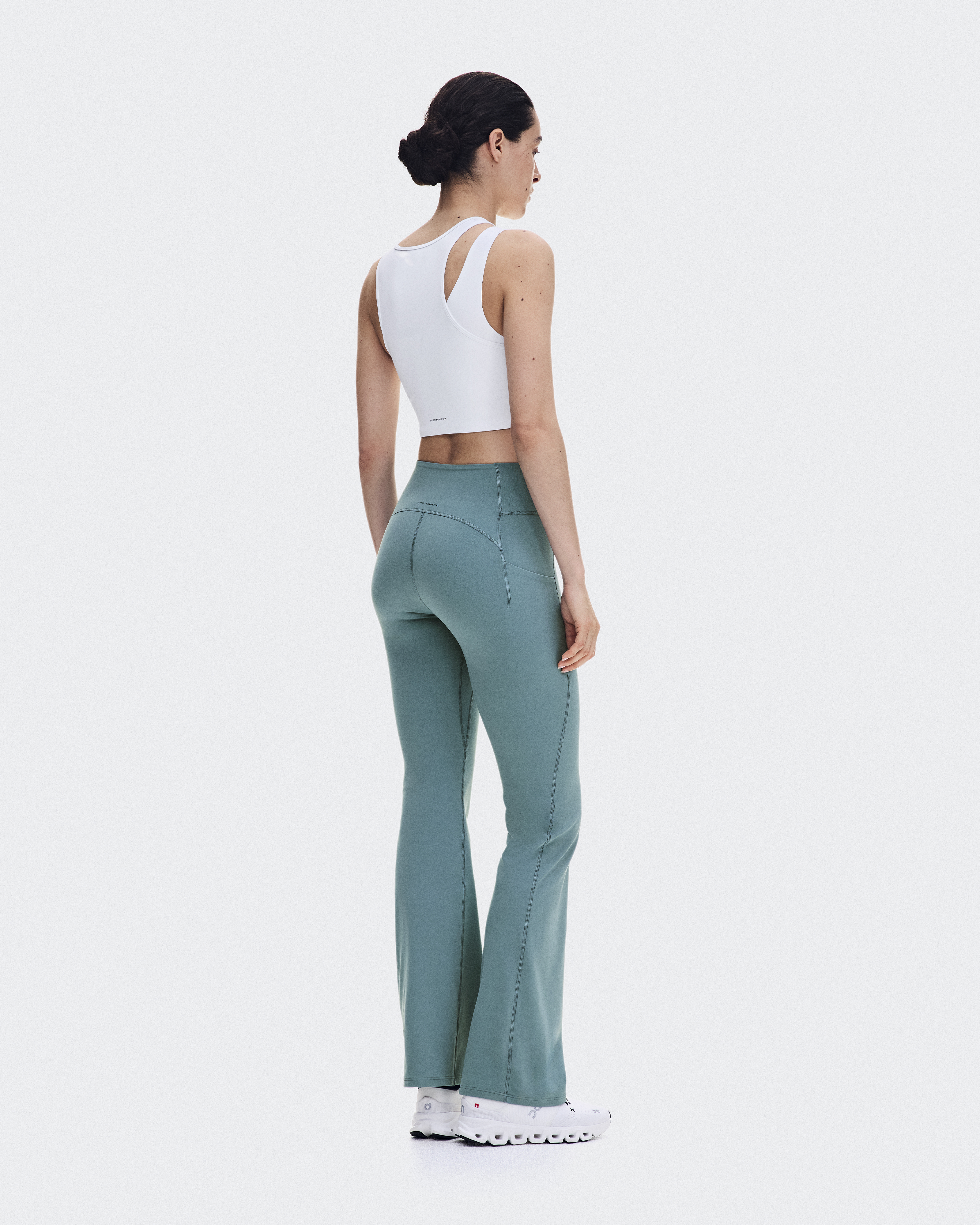 Studio Asymmetric Crop - White