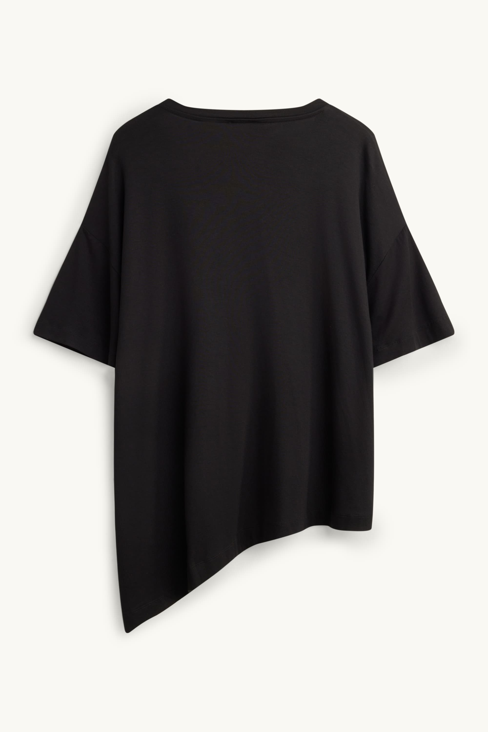 V-neck T-shirt - relaxed fit black
