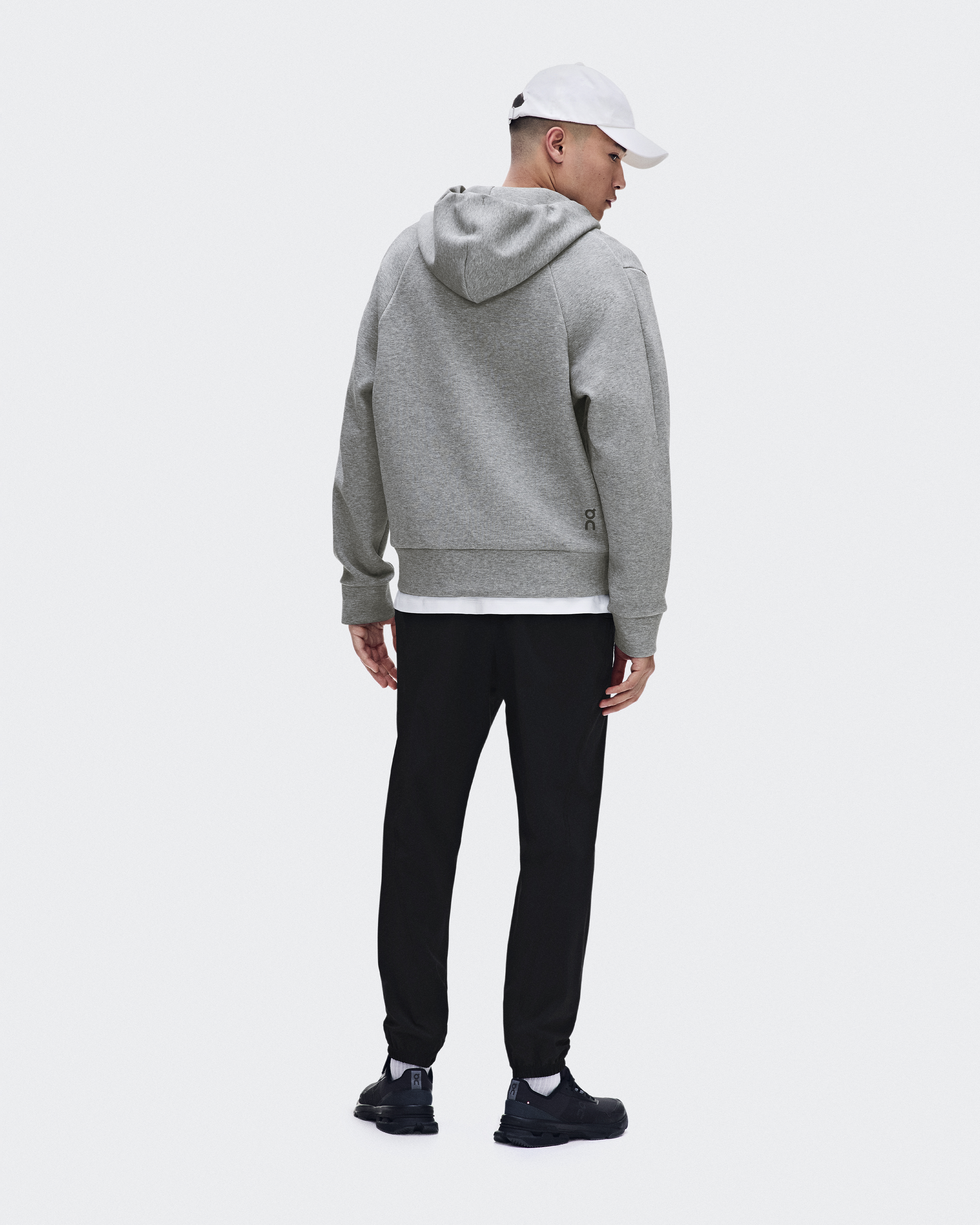 Focus Tech Zip Hoodie - Basalt
