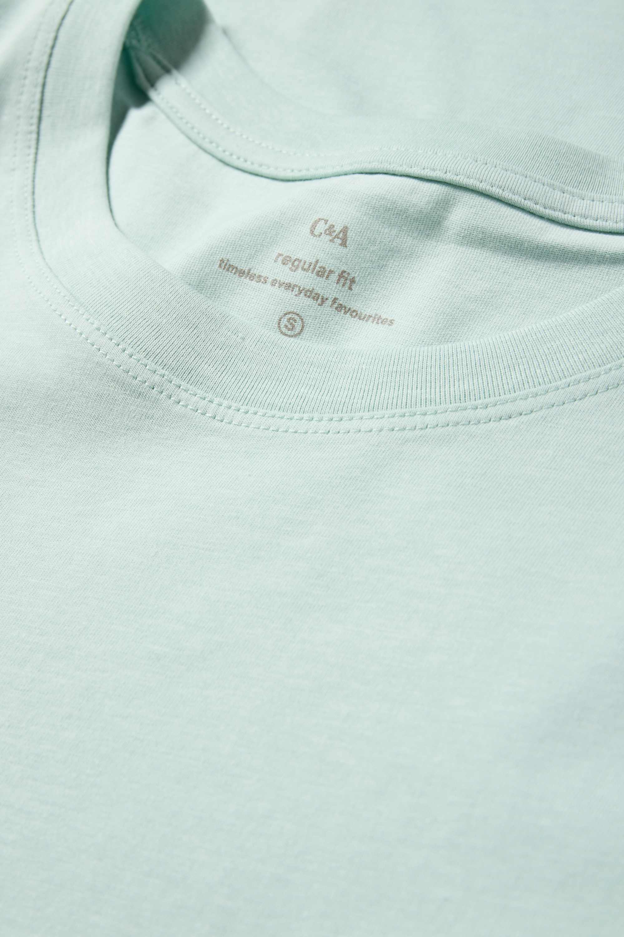 T-shirt - regular fit mint green