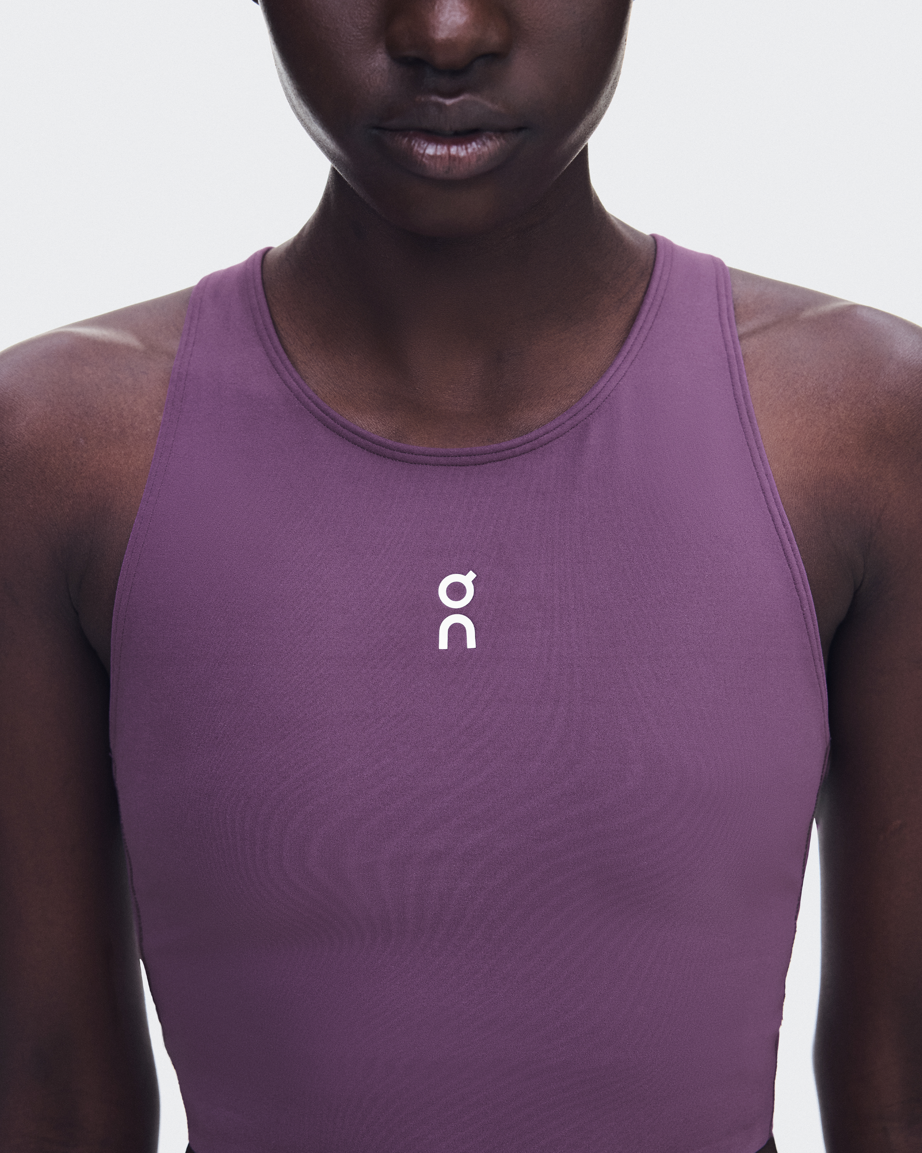 Court Crop Top - Cassis