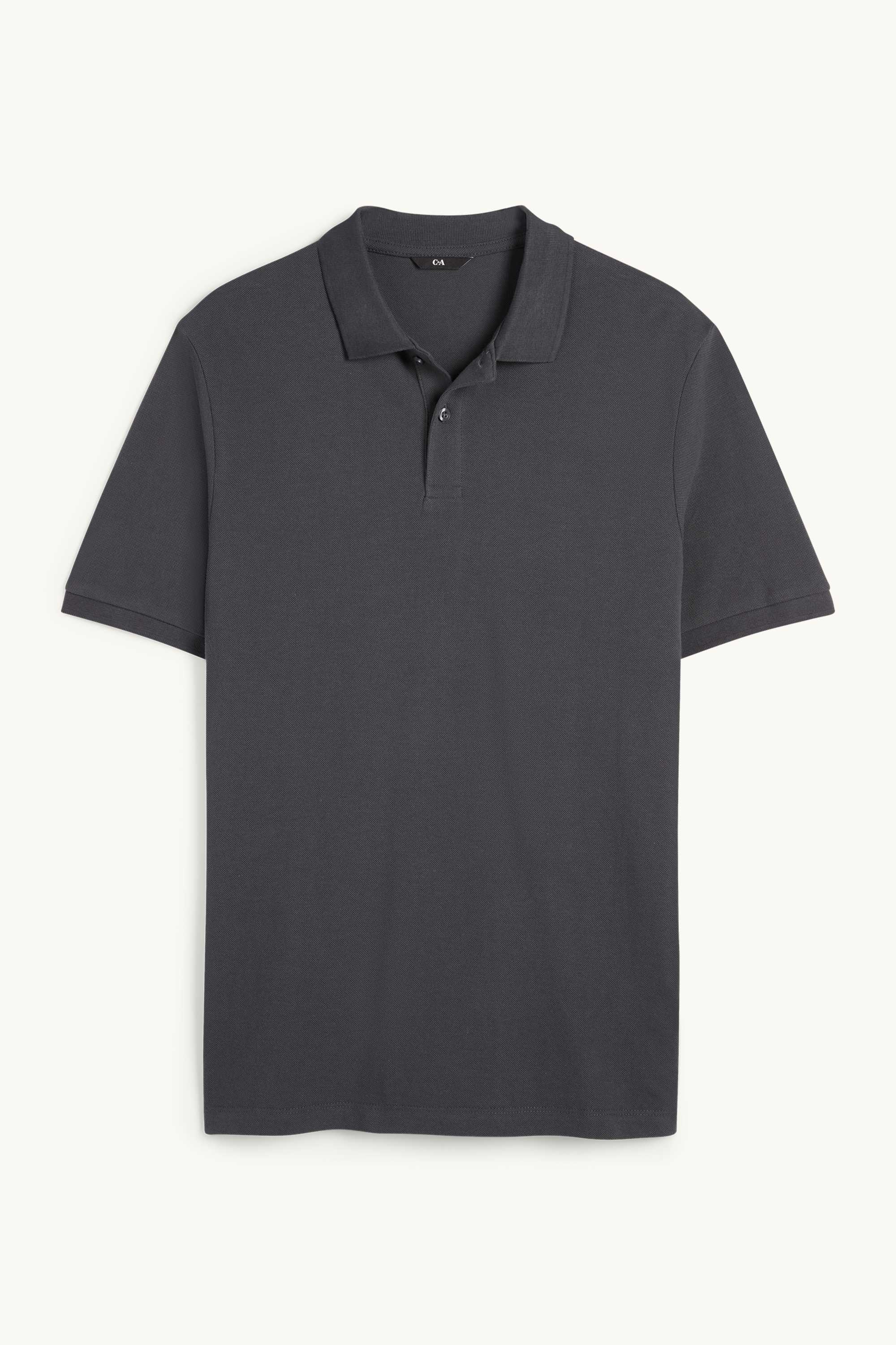 Polo shirt - regular fit dark gray