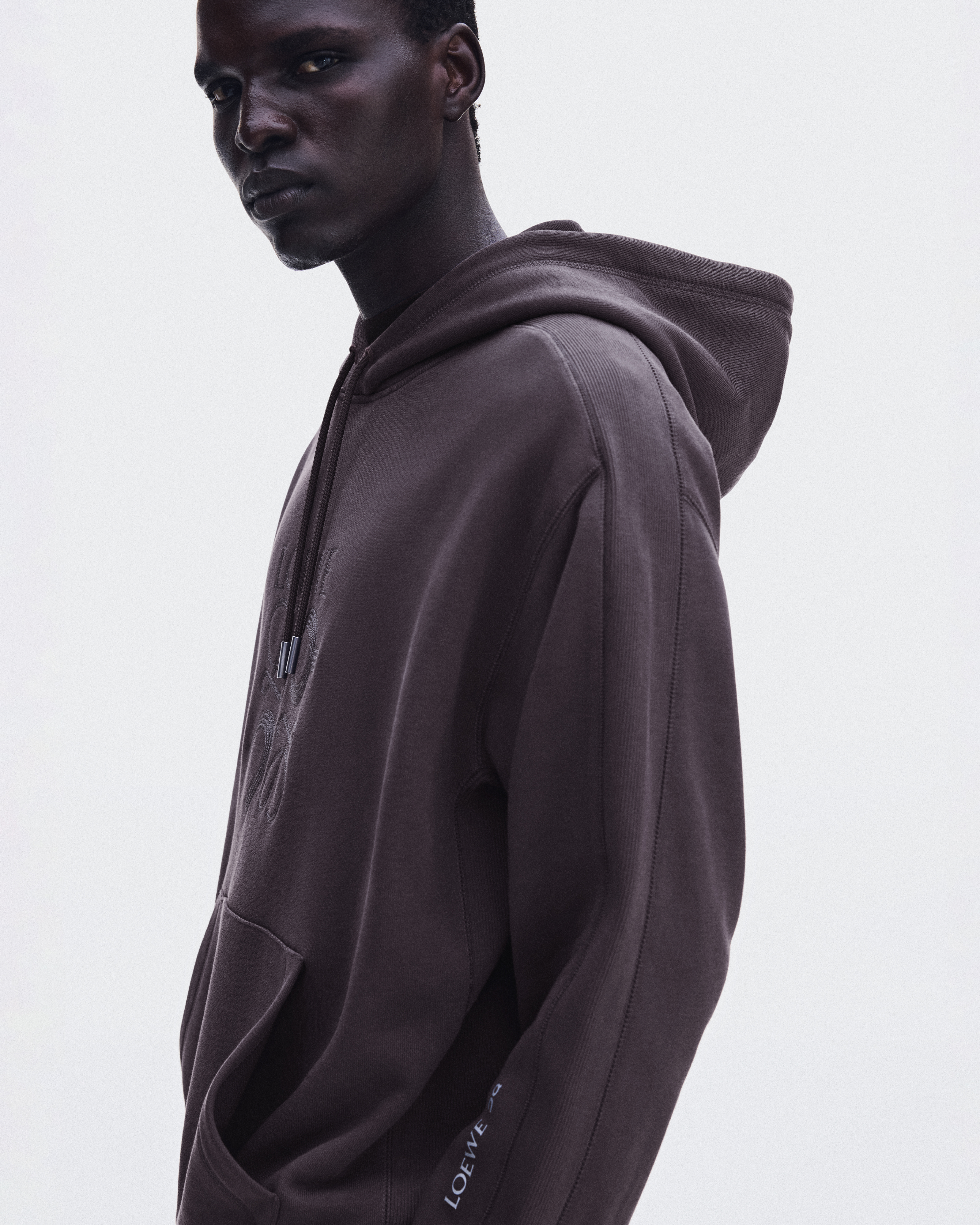 Hoodie LOEWE - Purple
