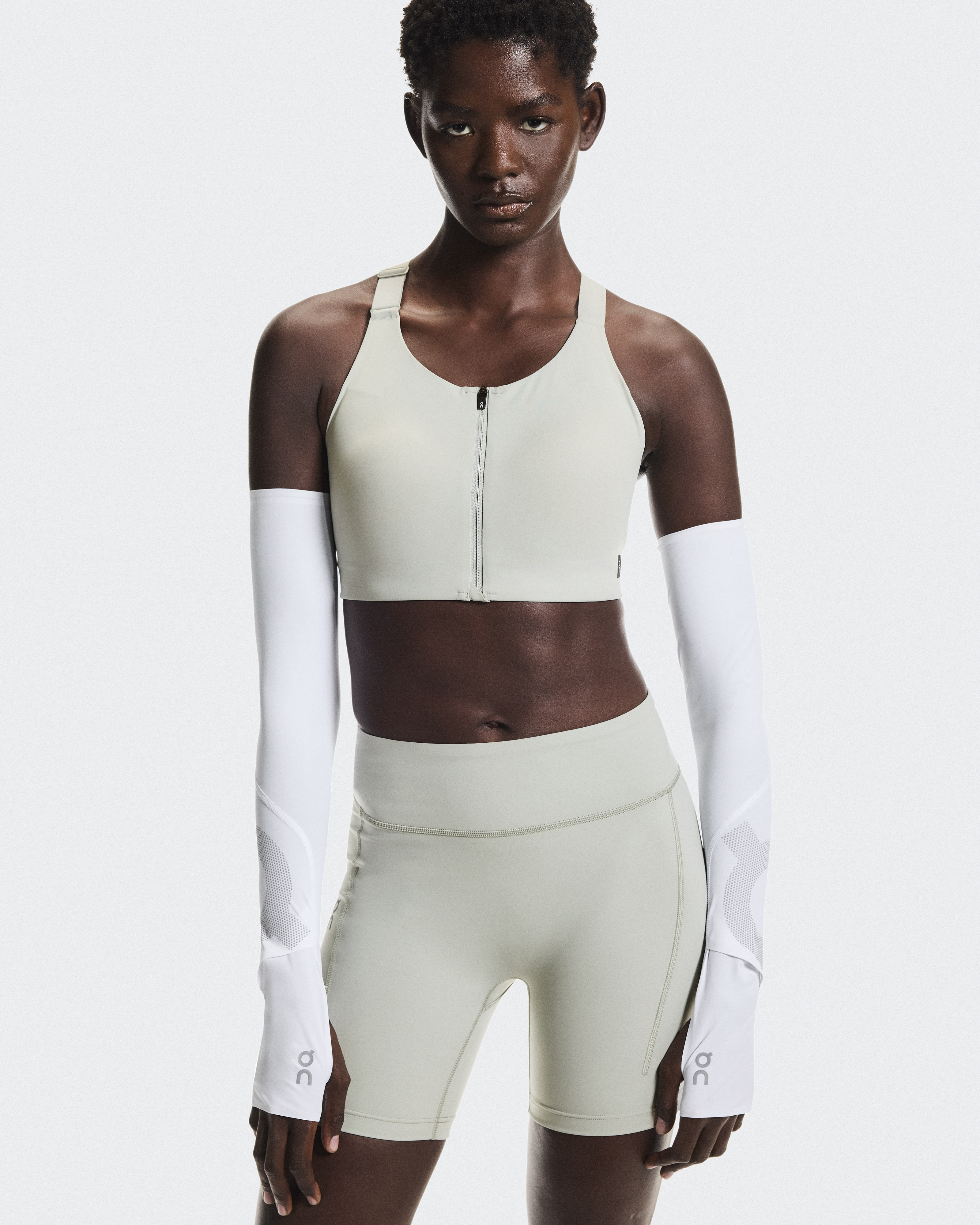 Solar Arm Sleeves - White