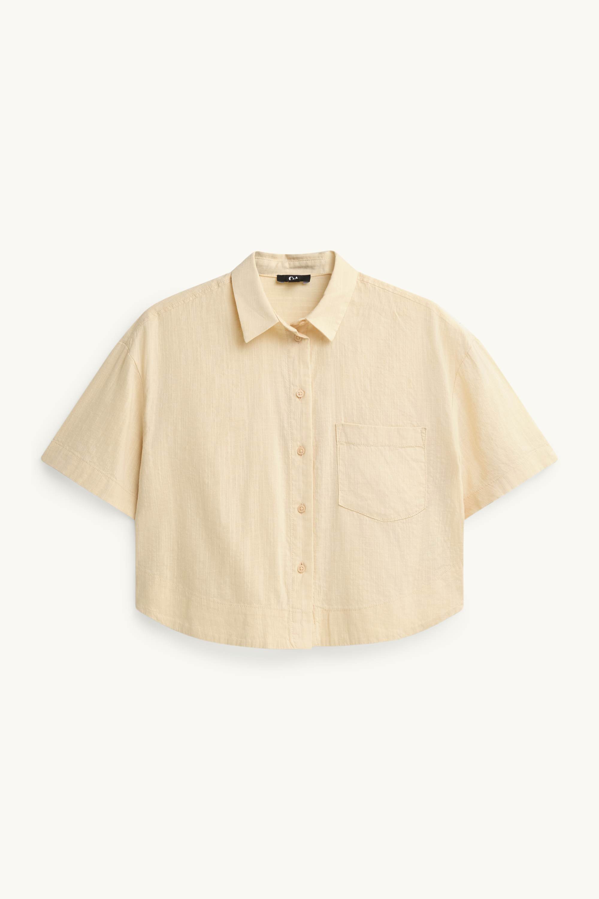 Shirt blouse yellow