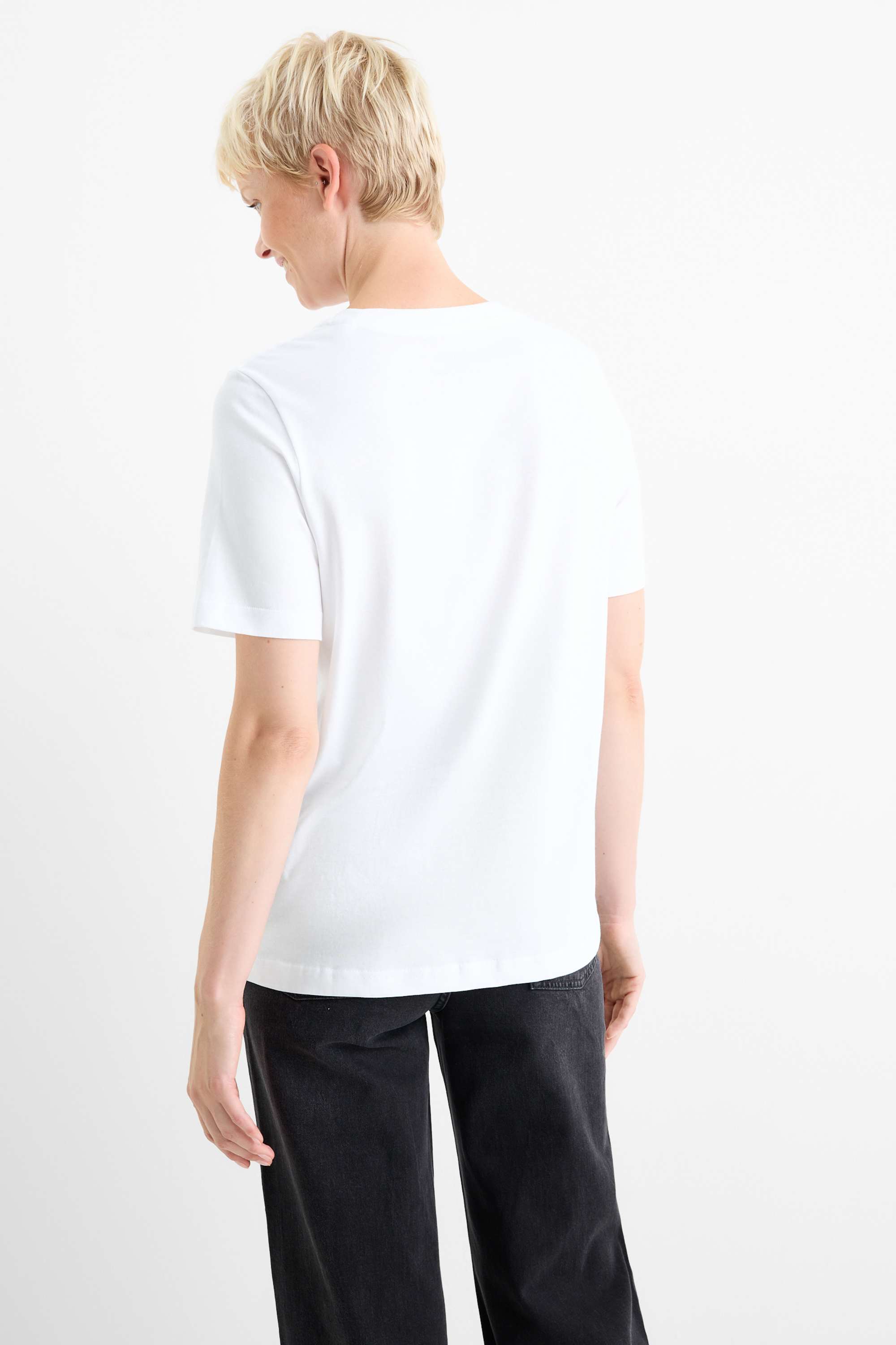 T-shirt - regular fit white