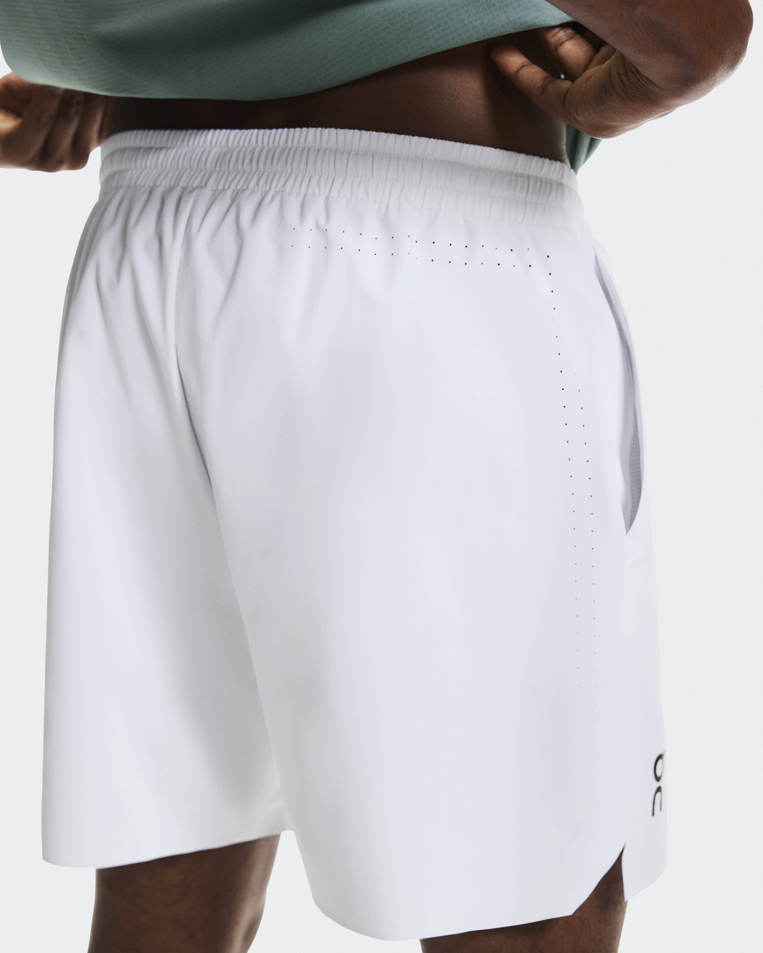 5" Court Shorts - White