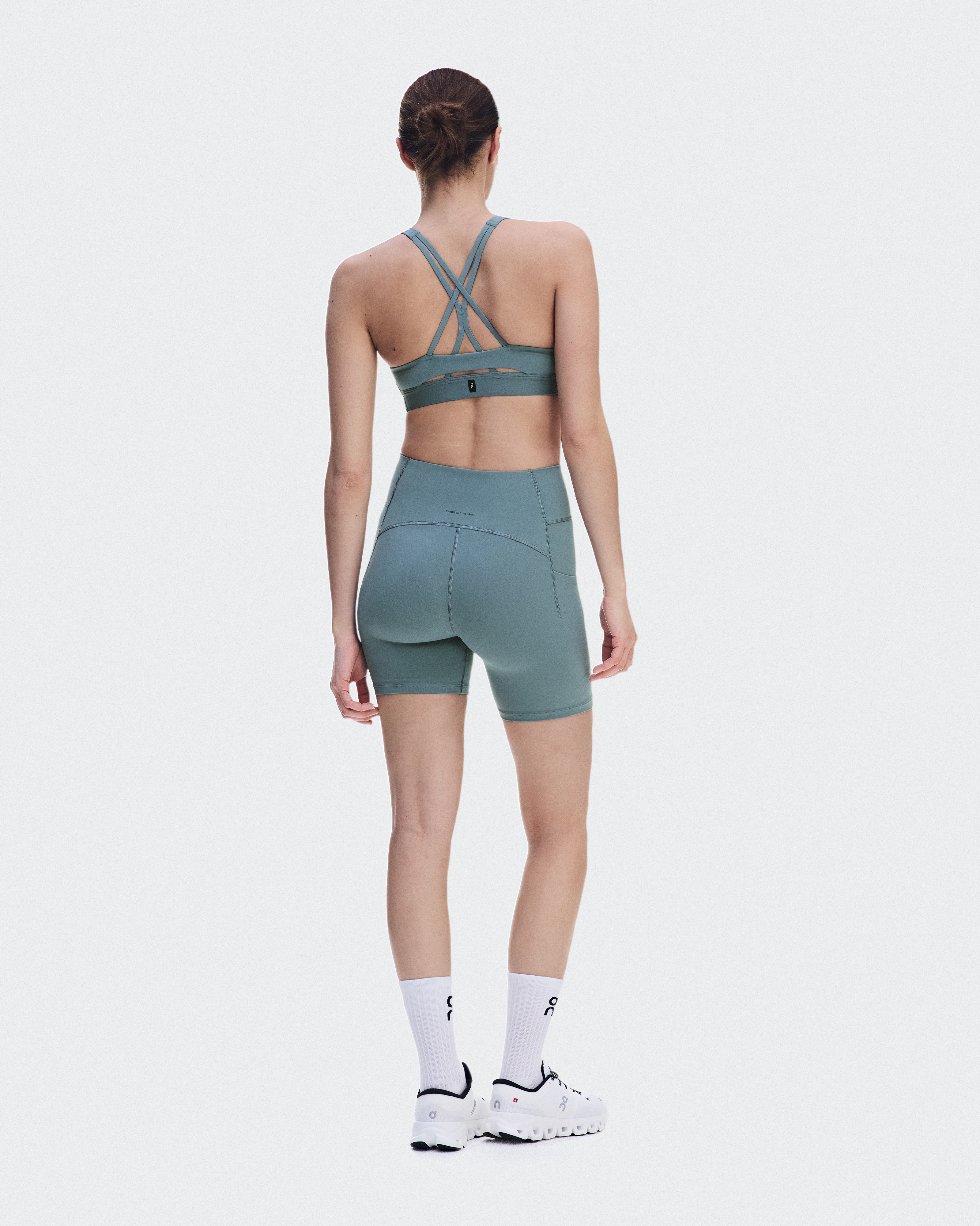 Studio Leggings Short 6" - Agave