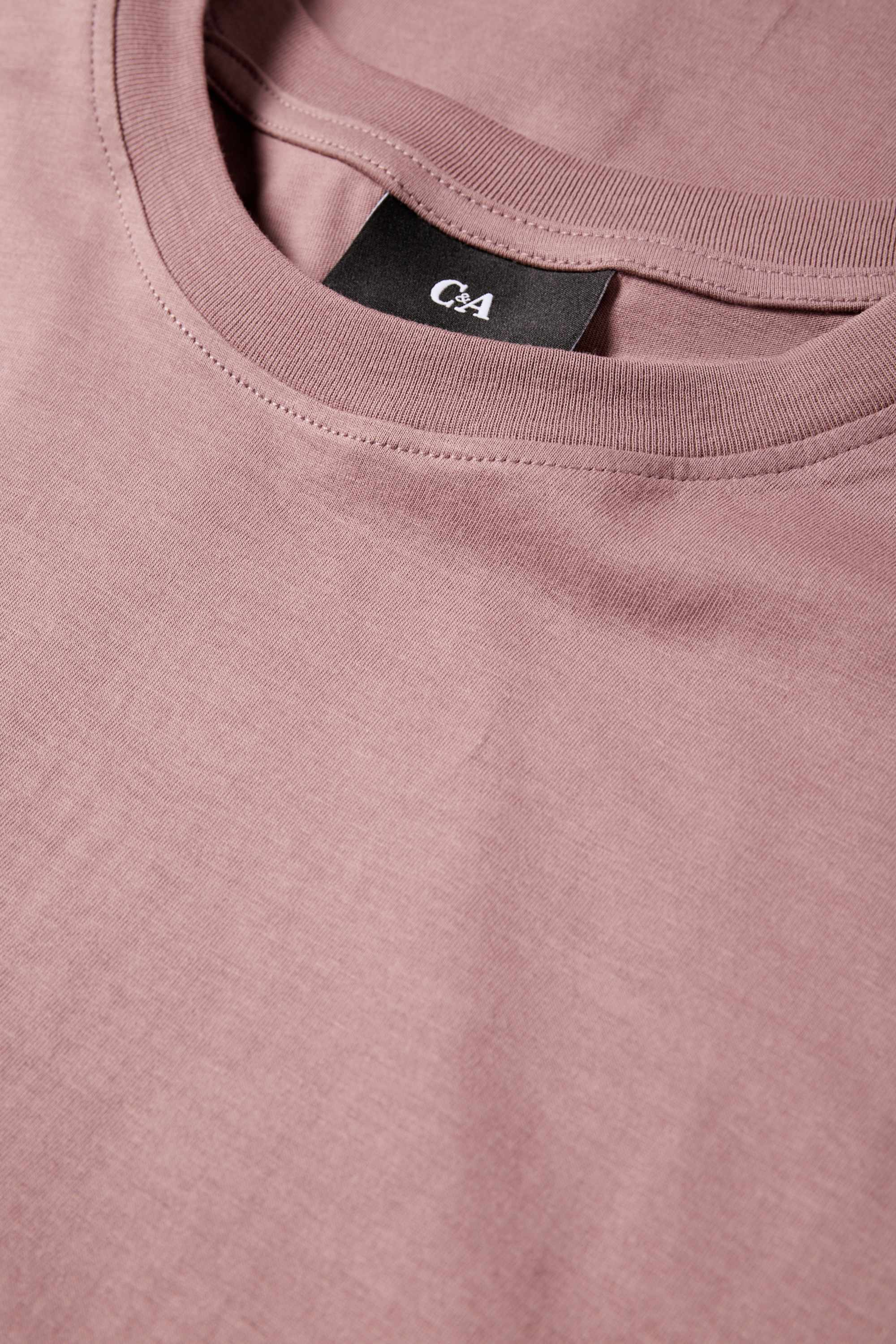 T-shirt - regular fit light violet