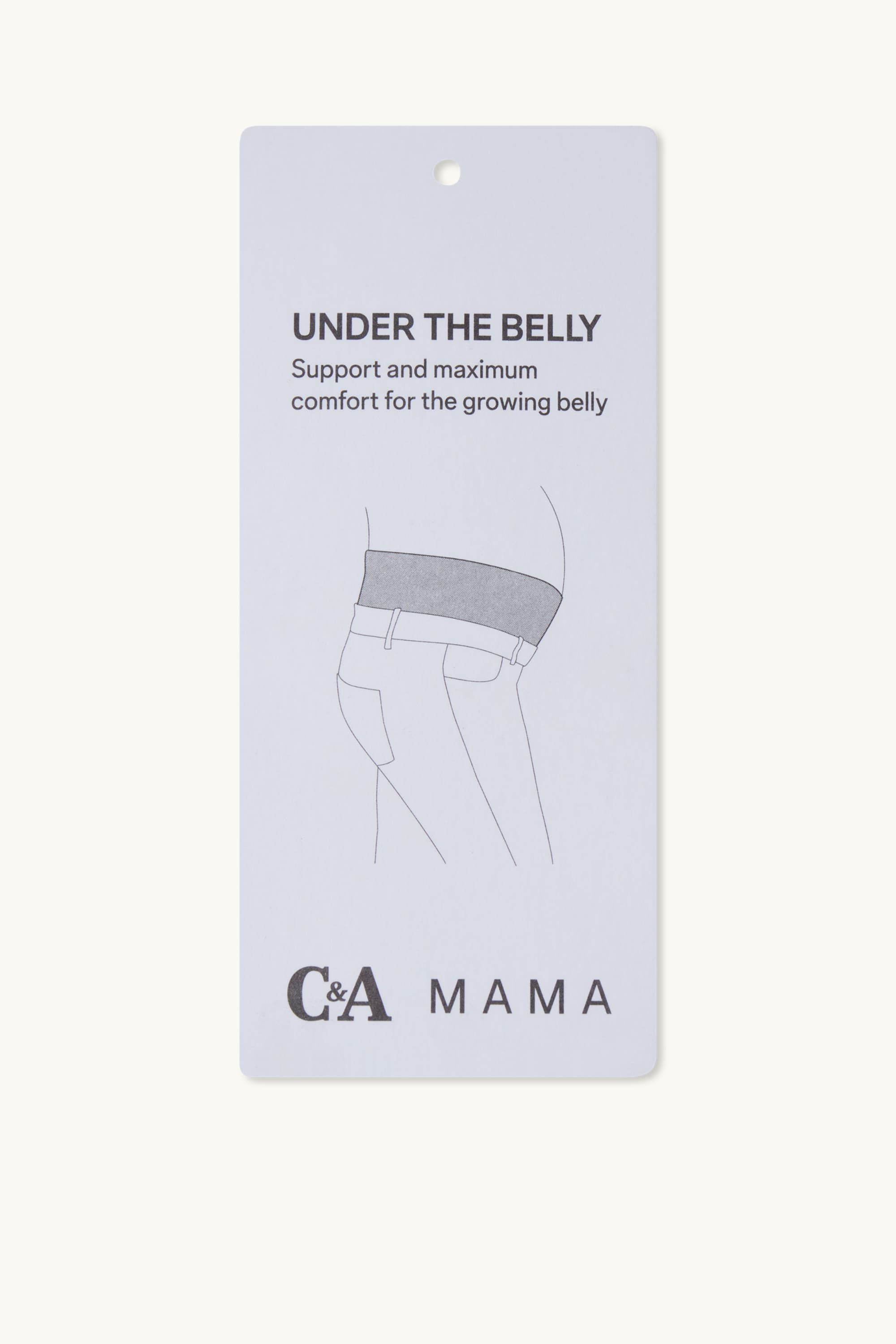 Maternity trousers black