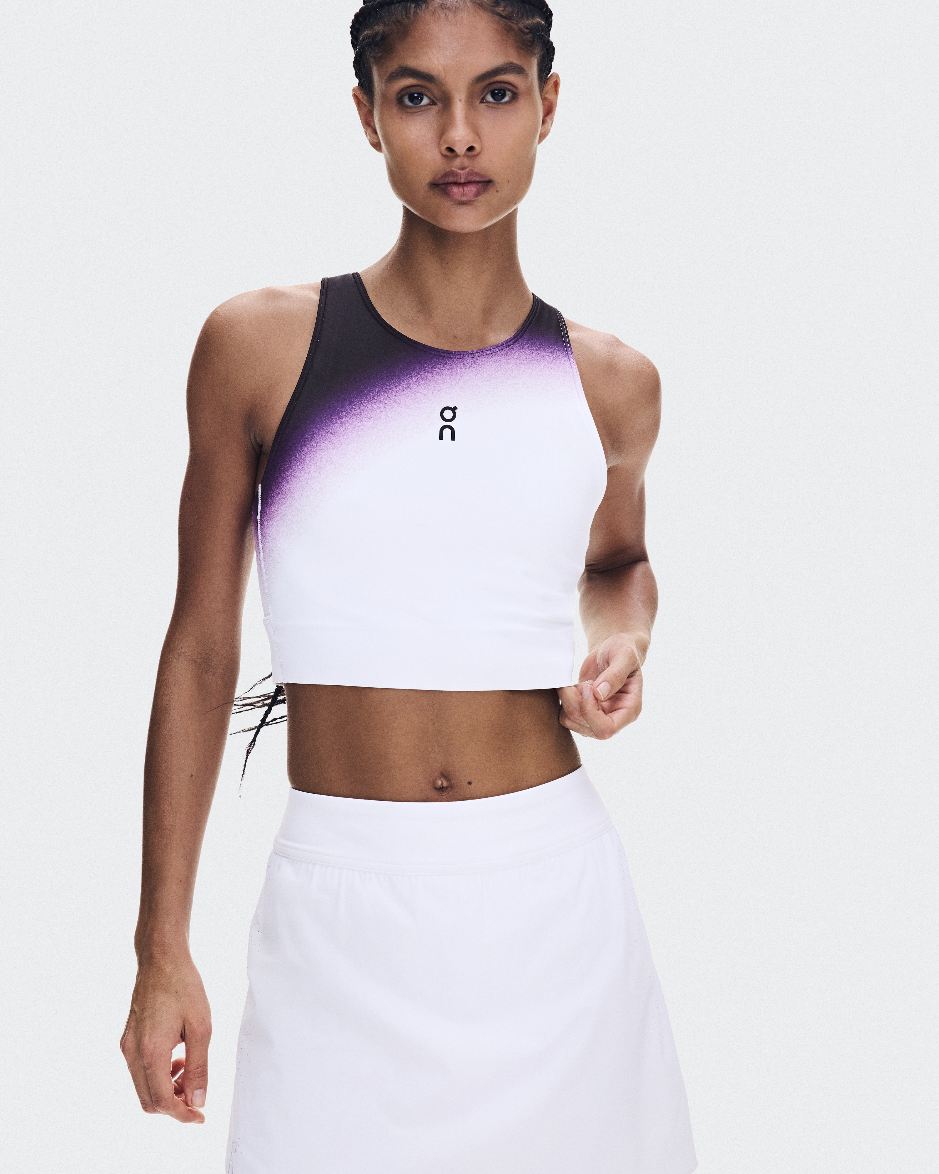 Court Crop Top Swing - White | Cassis