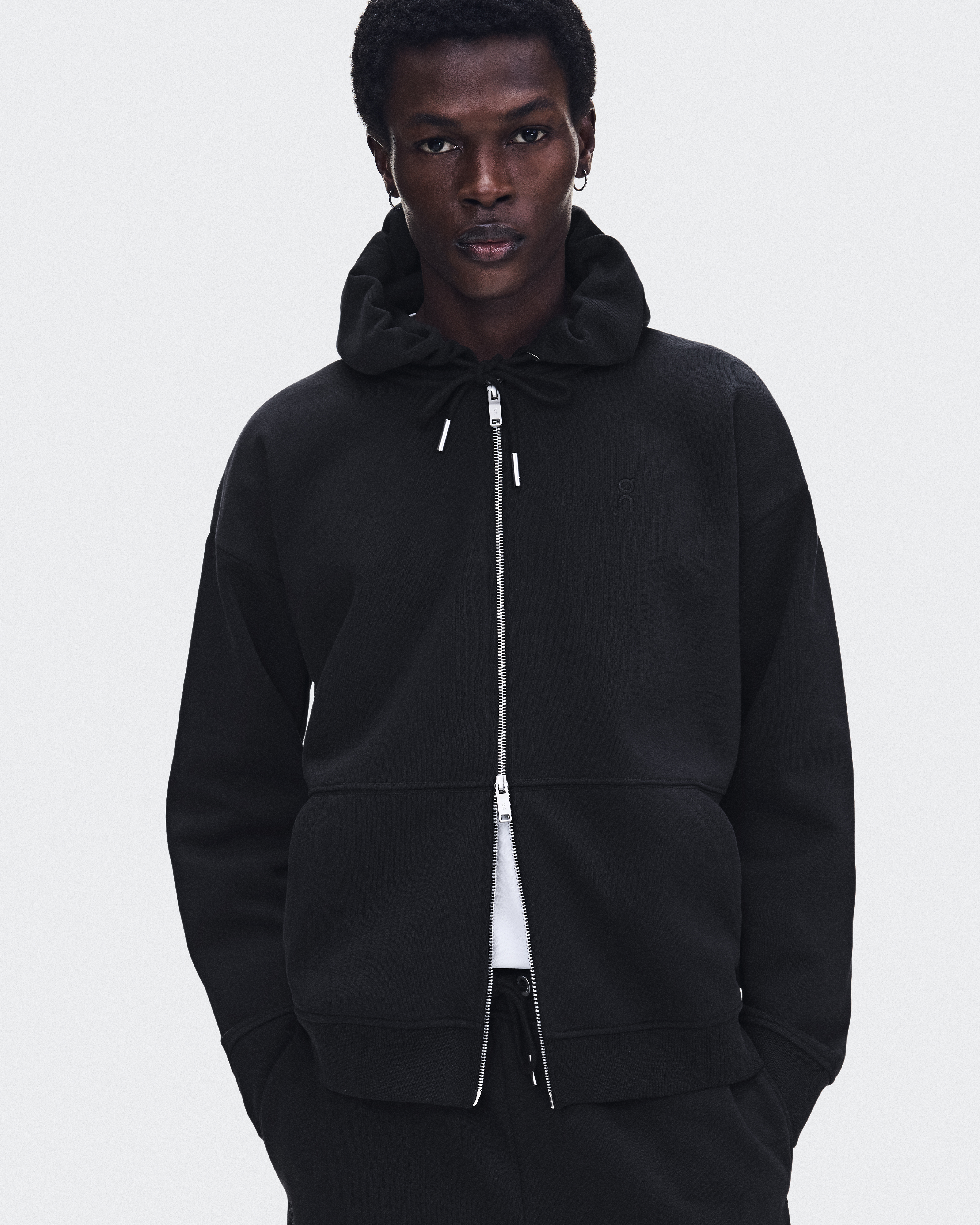 Club Collective Full Zip Hoodie - Black