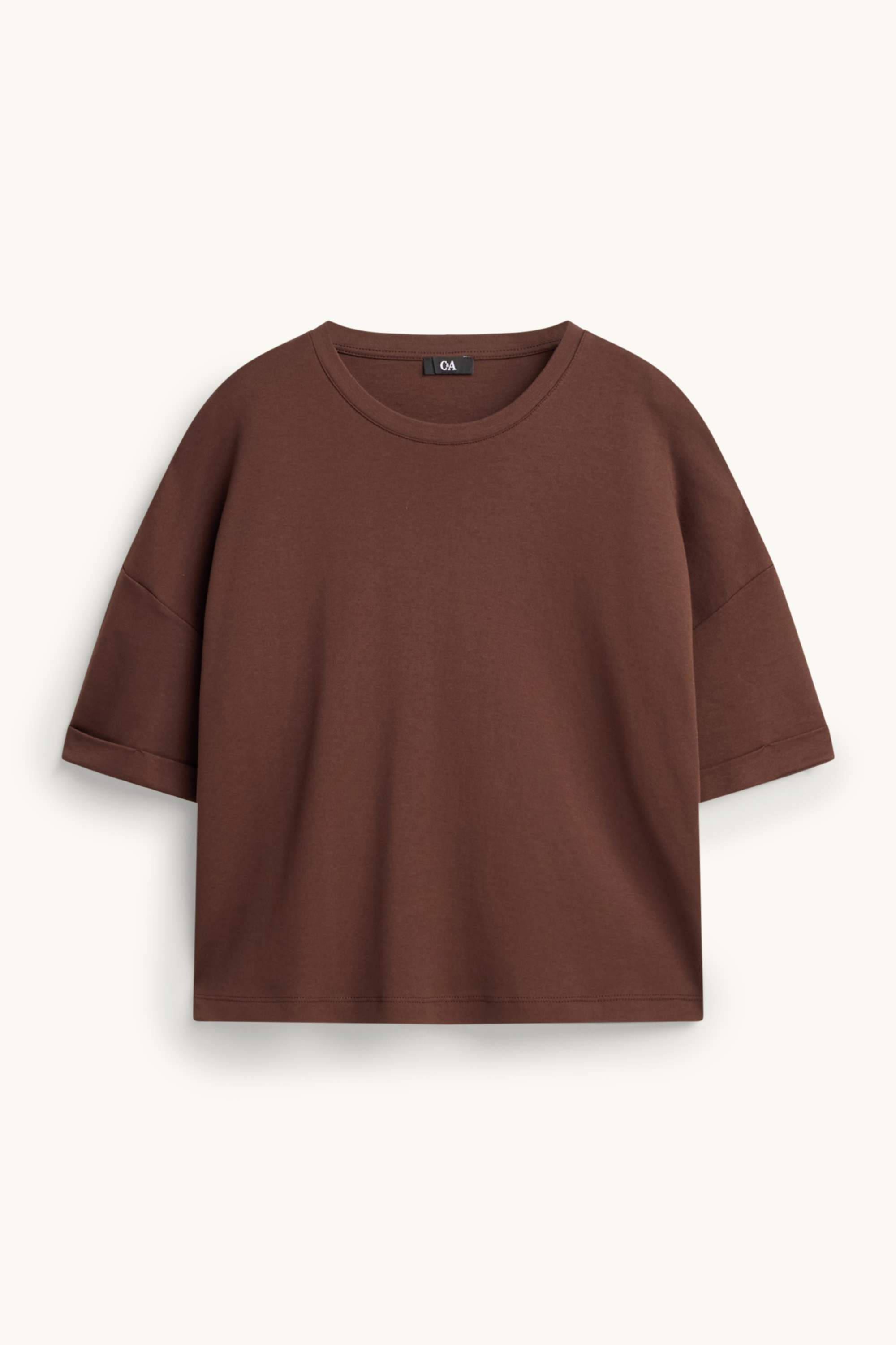 T-shirt - relaxed fit brown