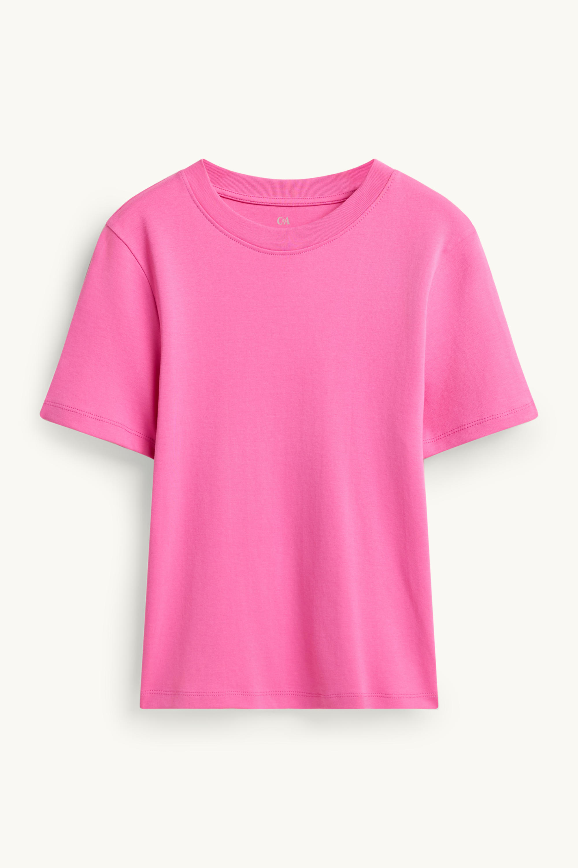 T-shirt - slim fit taupe