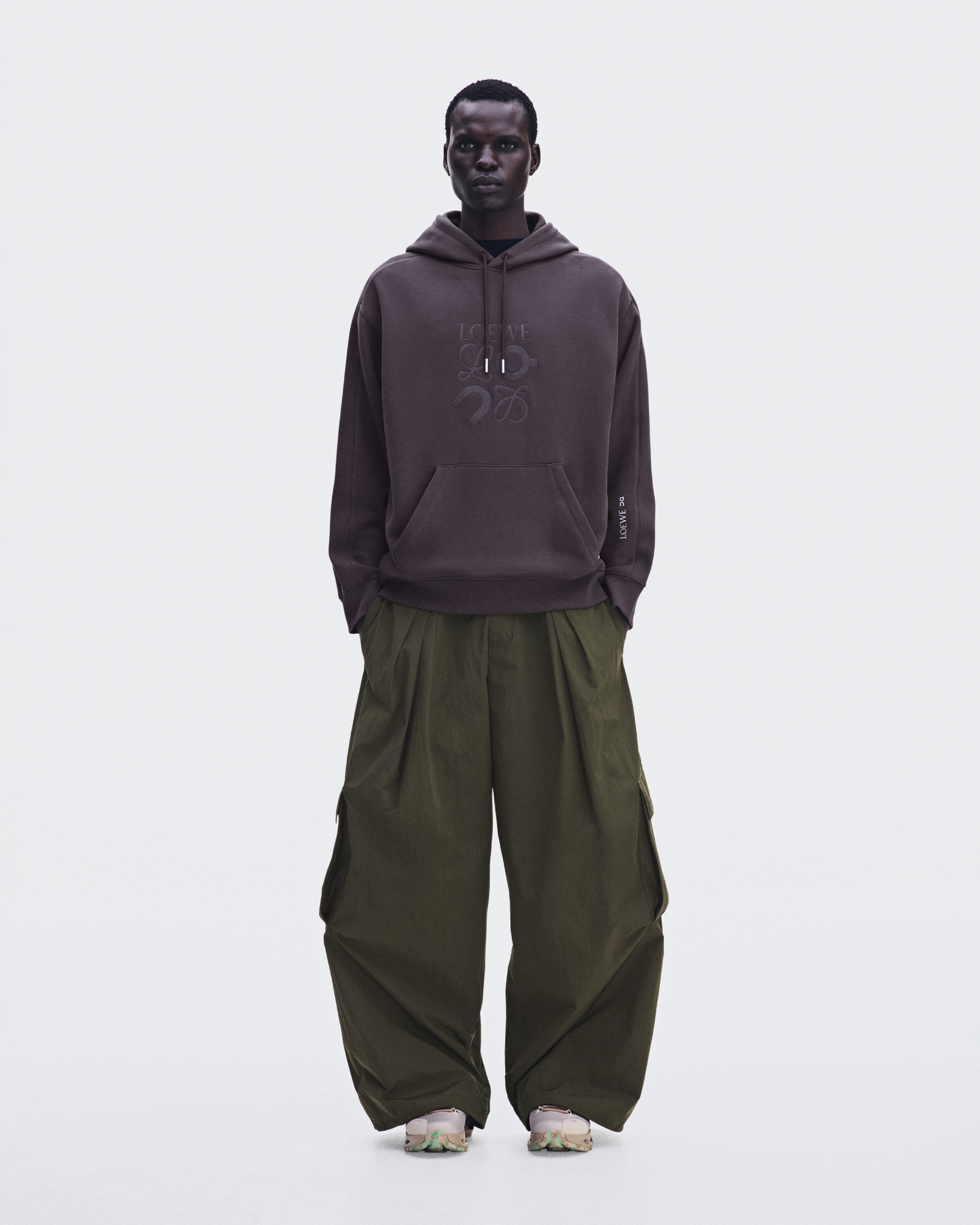Hoodie LOEWE - Purple