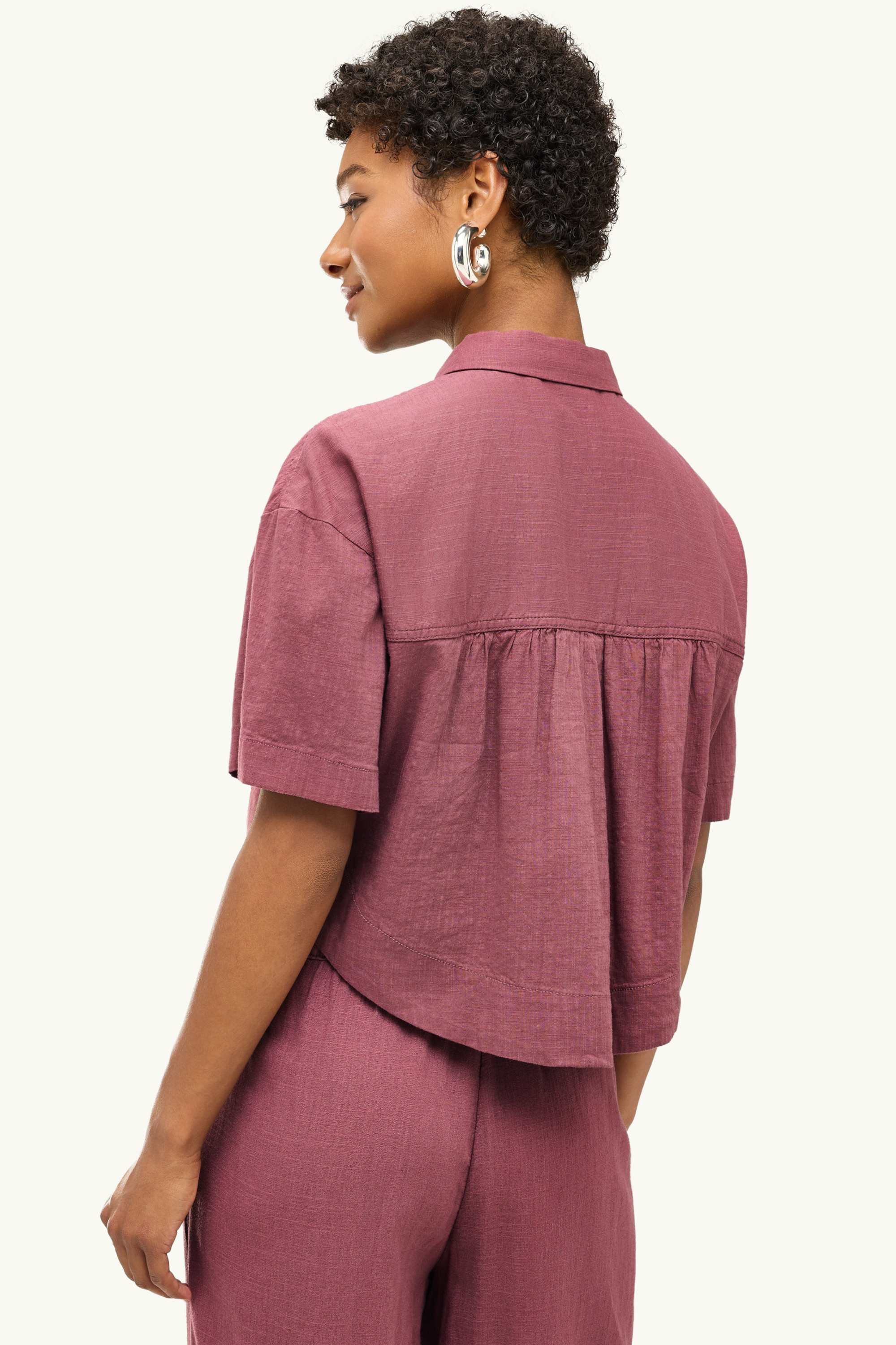 Shirt blouse lilac