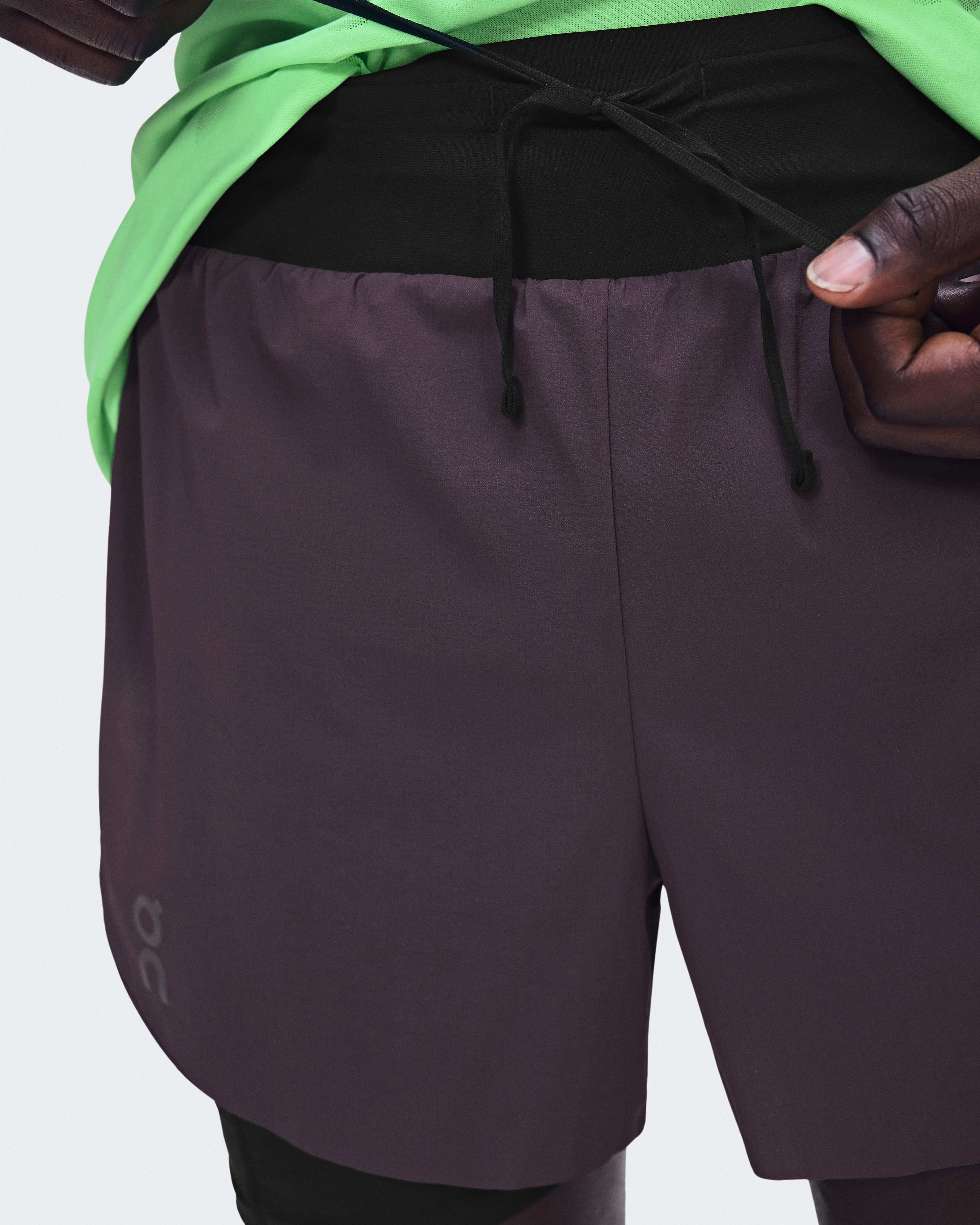 Zero 2-in-1 Shorts - Urchin | Black