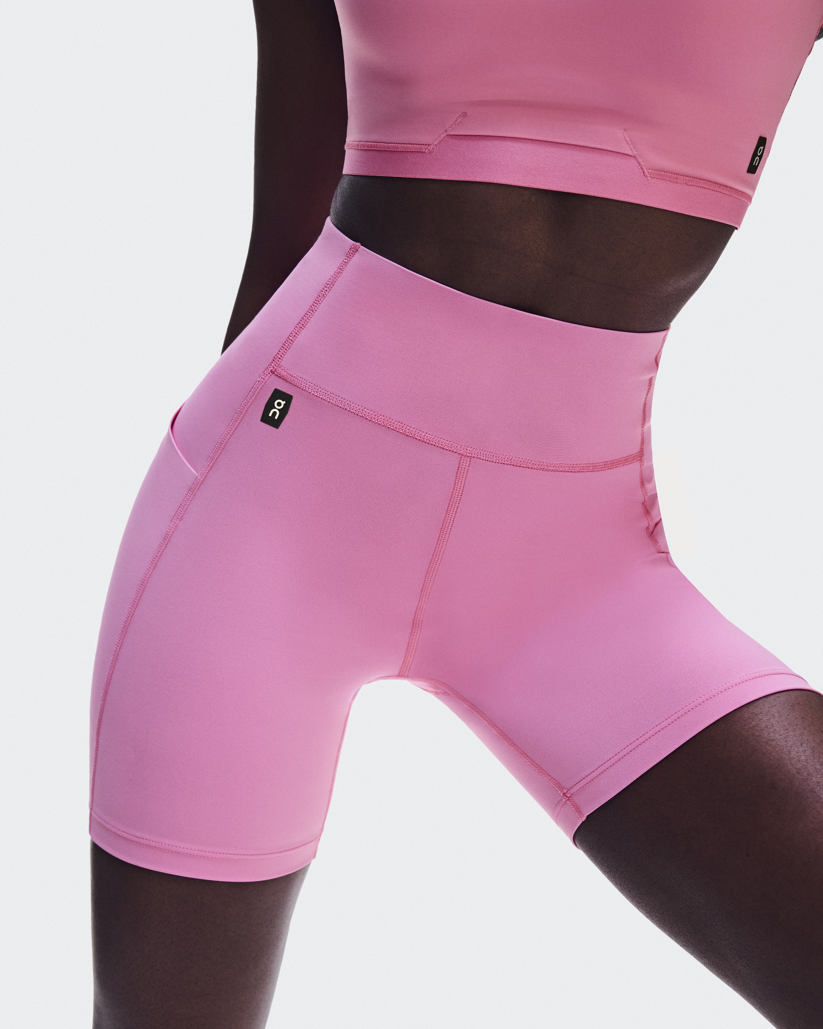 Train Tights Short 6" - Bubblegum