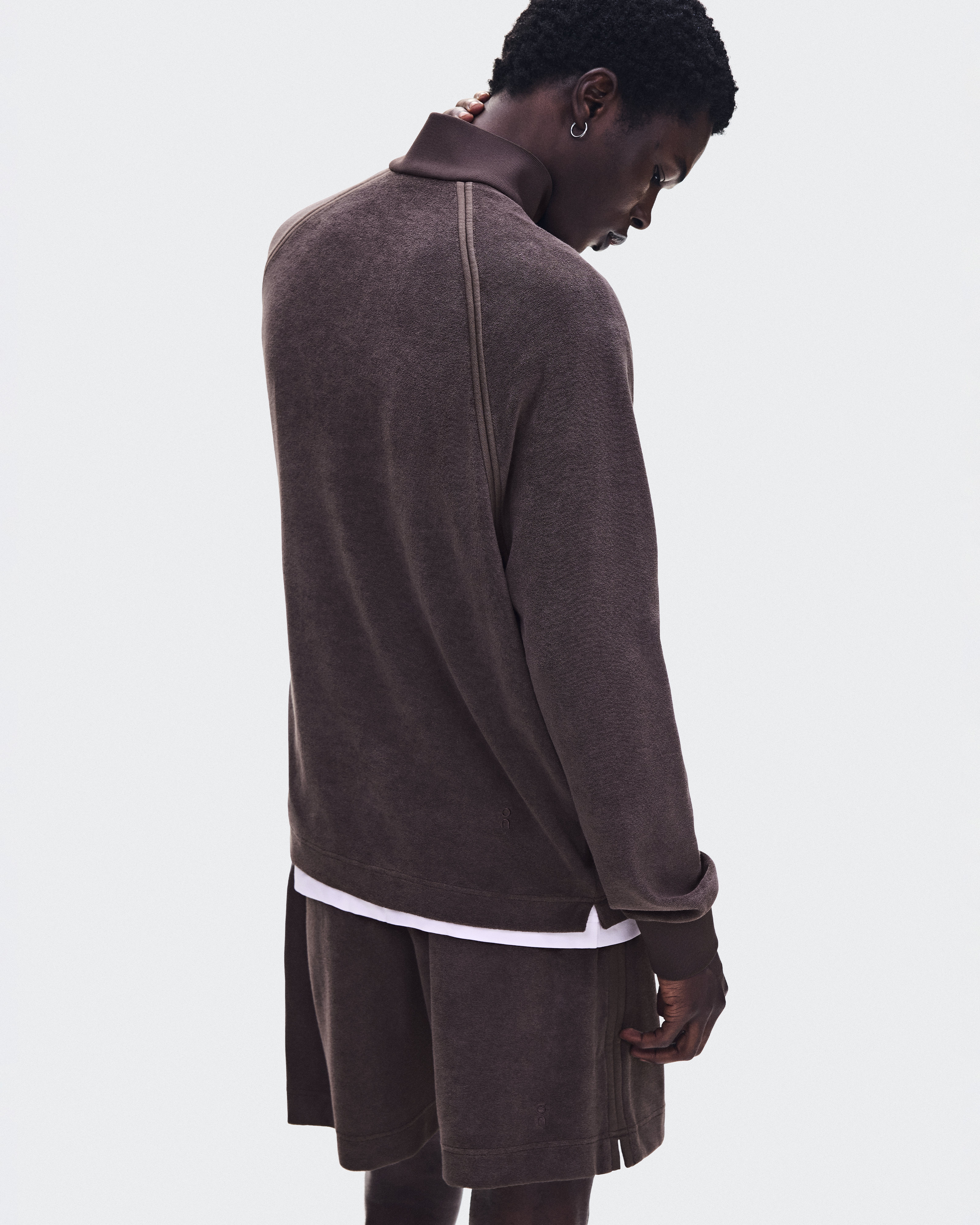 Courtside Pullover Terry - Mulberry