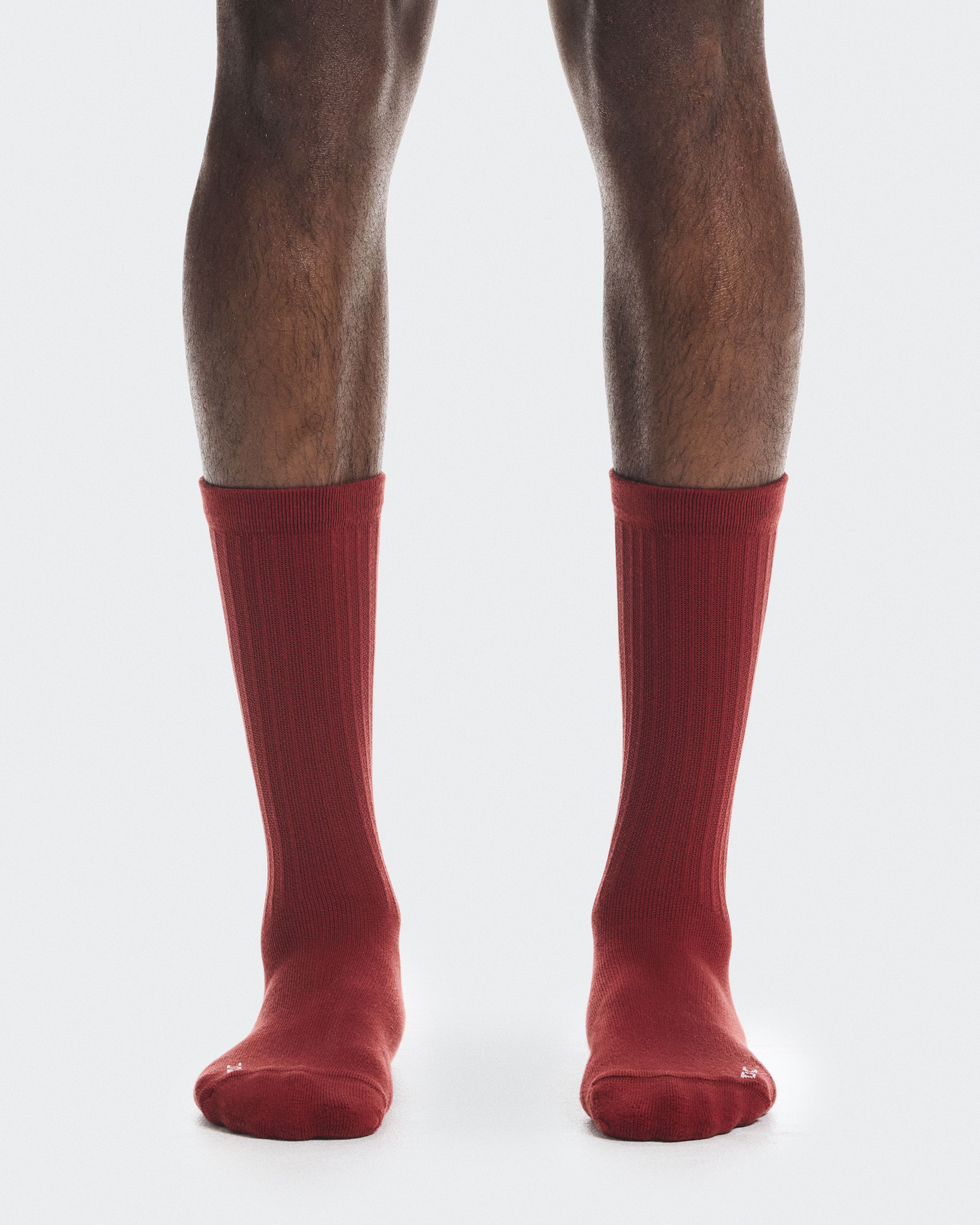 Embroidered Logo Sock 3P Year of the Horse - Grizzly | Ivory