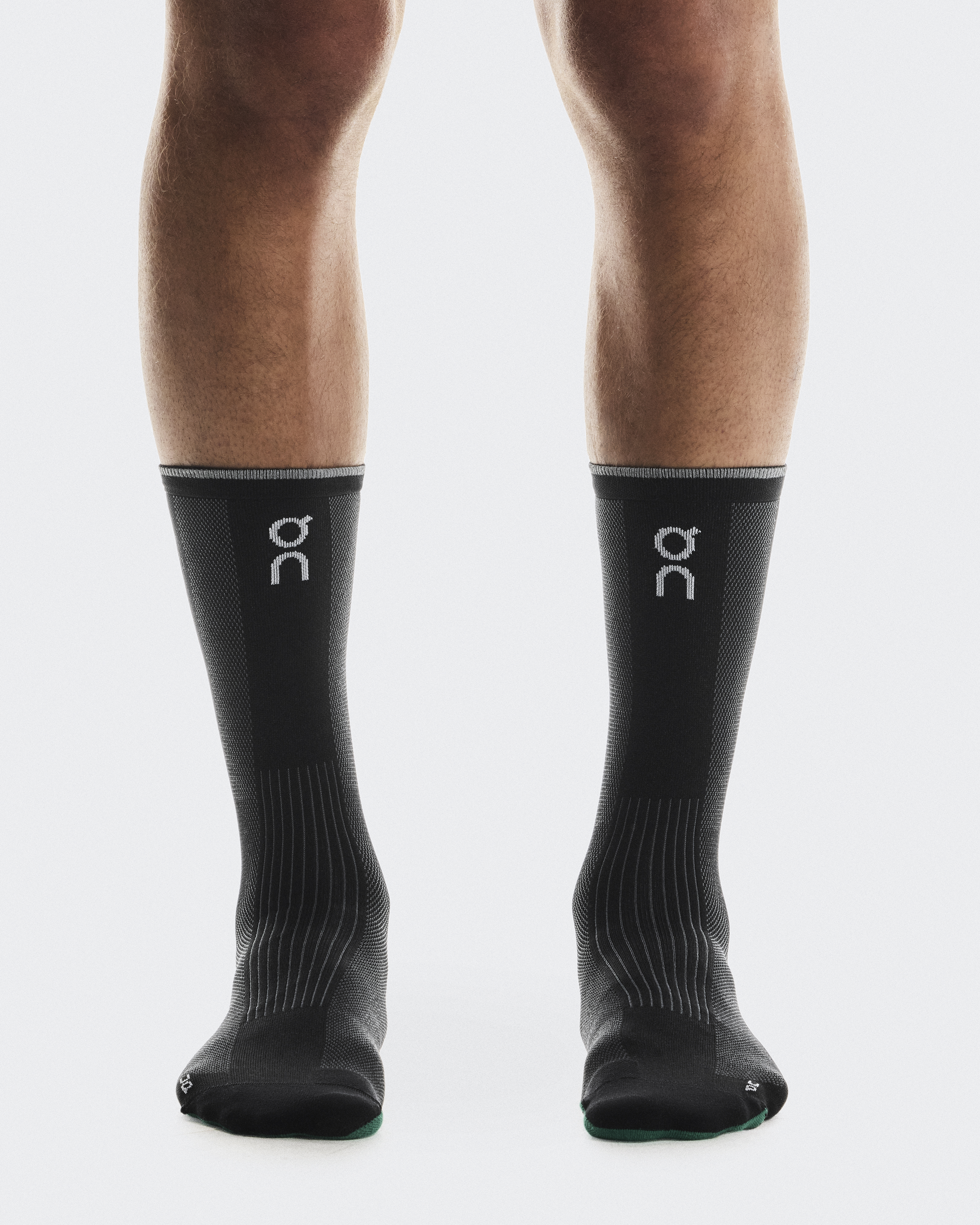 Elite Run Sock High - Black