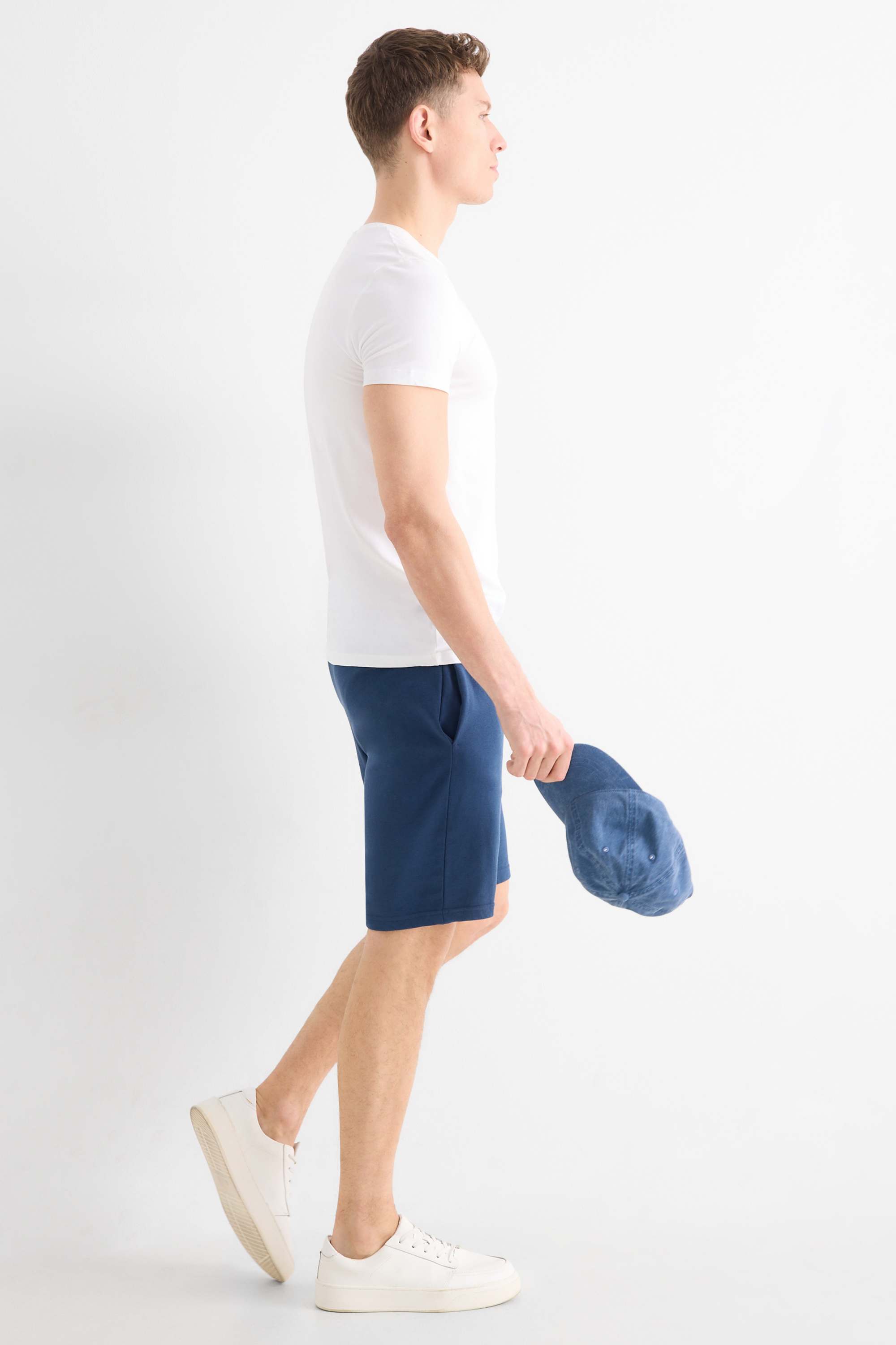 Sweat shorts dark blue (4)