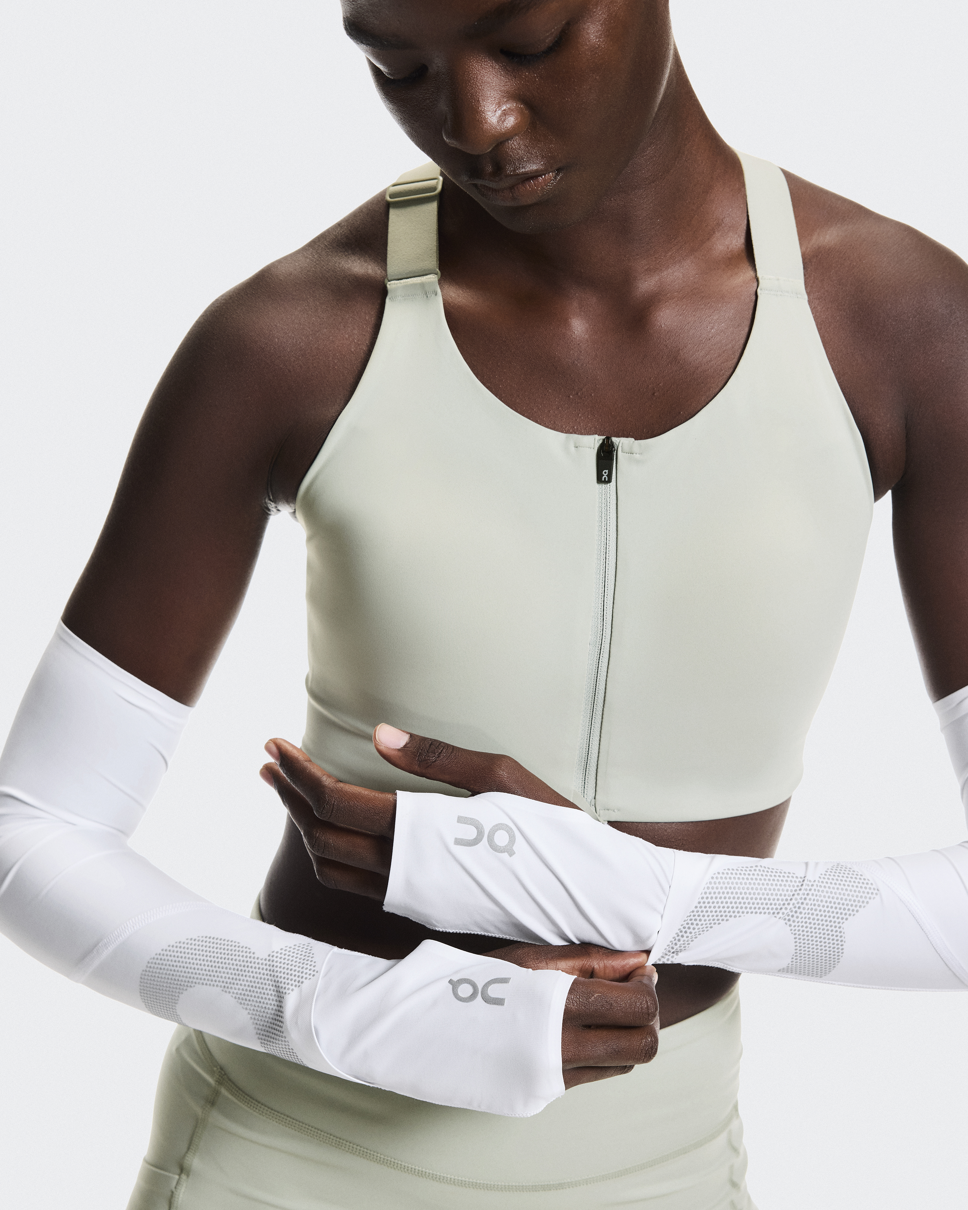 Solar Arm Sleeves - White