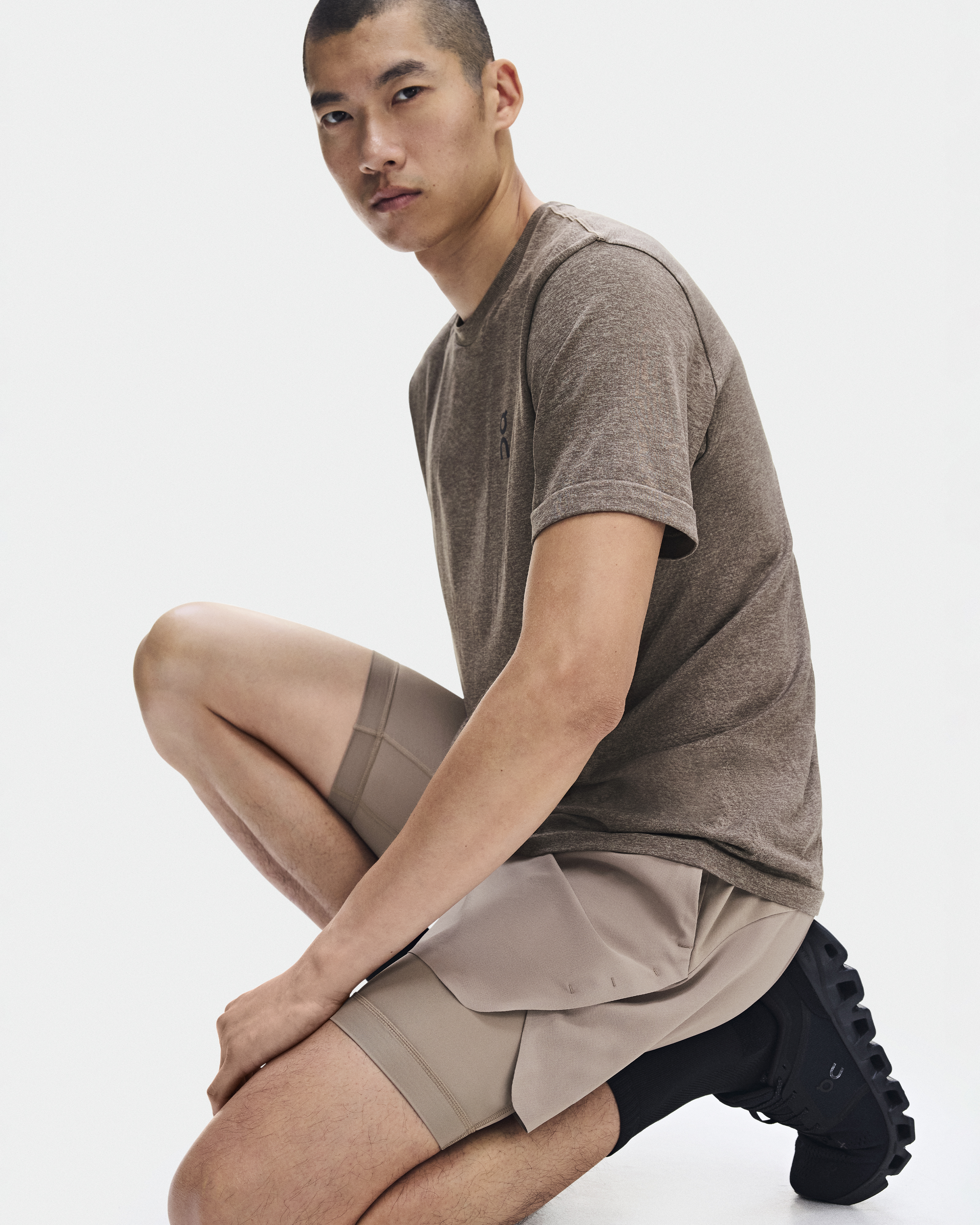 Train 2-in-1 Shorts - Clay