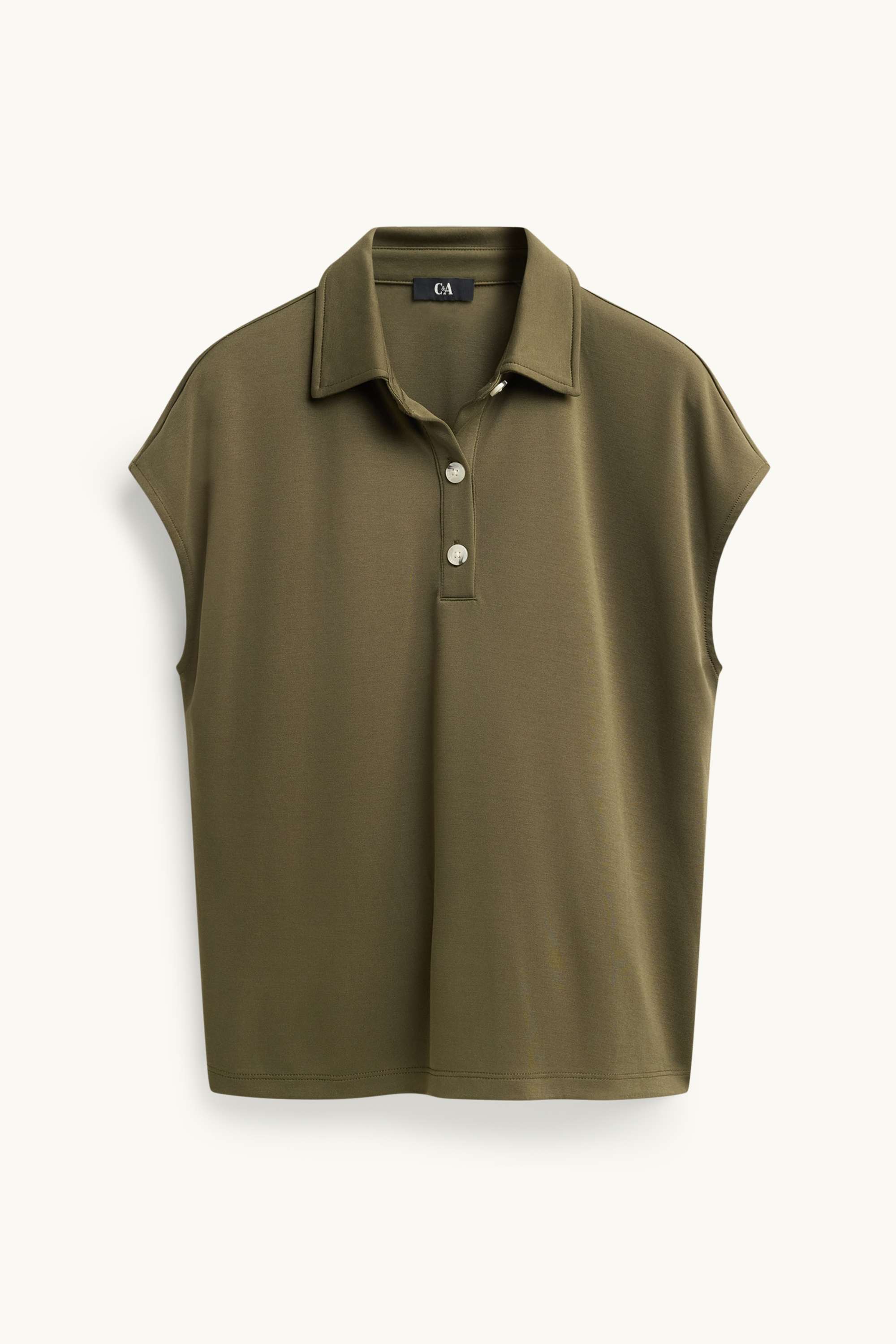 Polo shirt - regular fit khaki