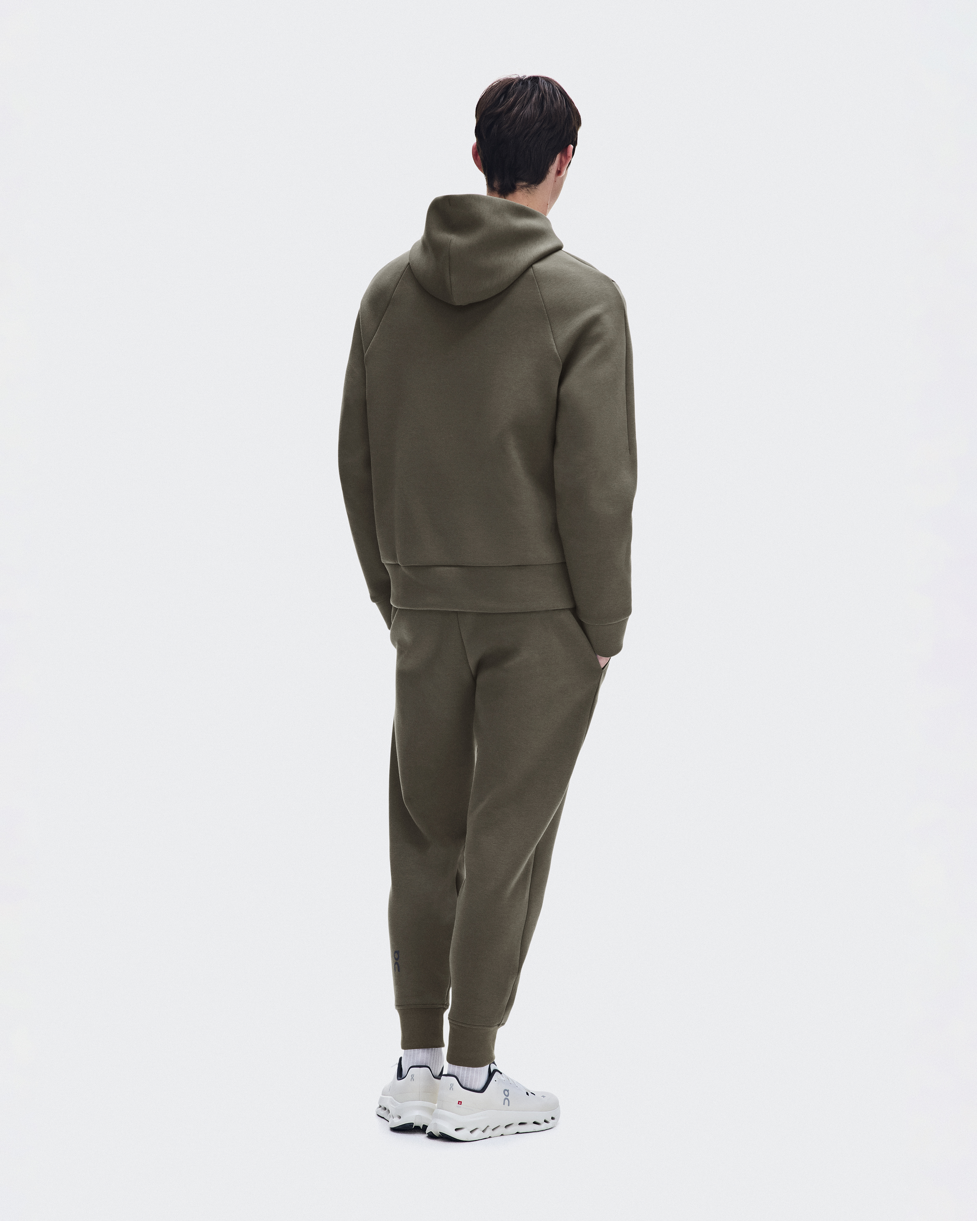 Focus Tech Hoodie - Bark