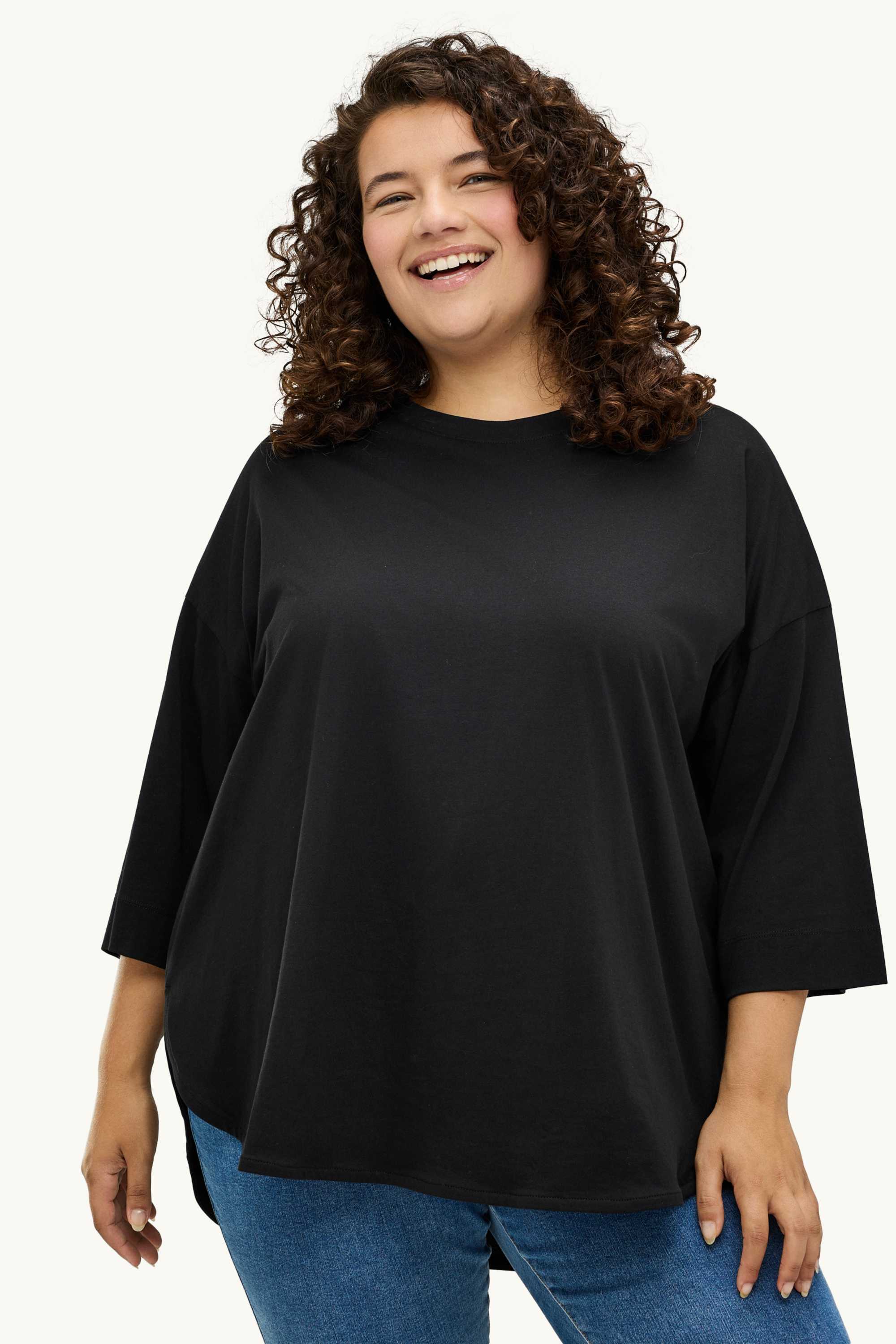T-shirt - relaxed fit black