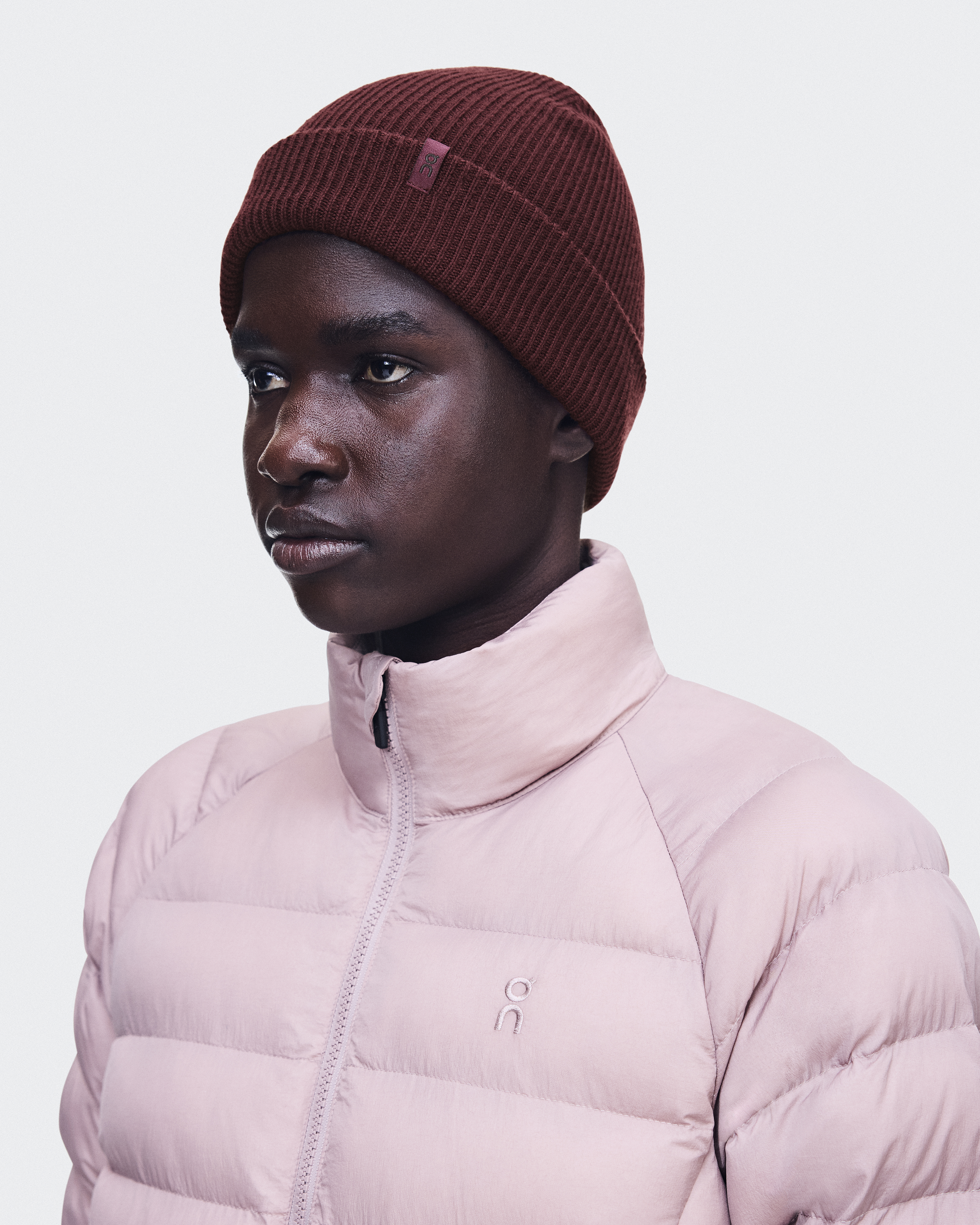 Merino Beanie - Maroon