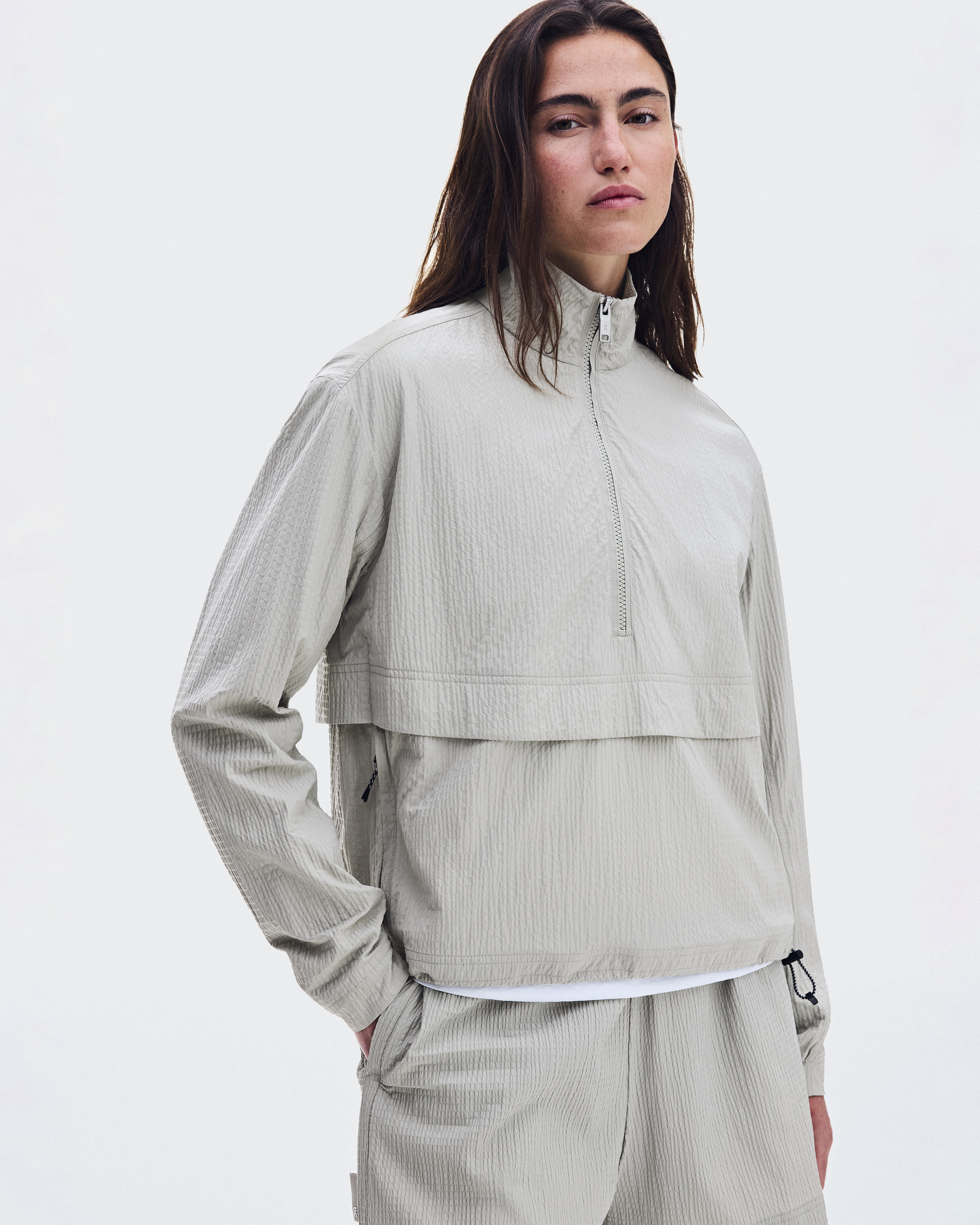 Courtside 1/2 Zip Eaze - Brume