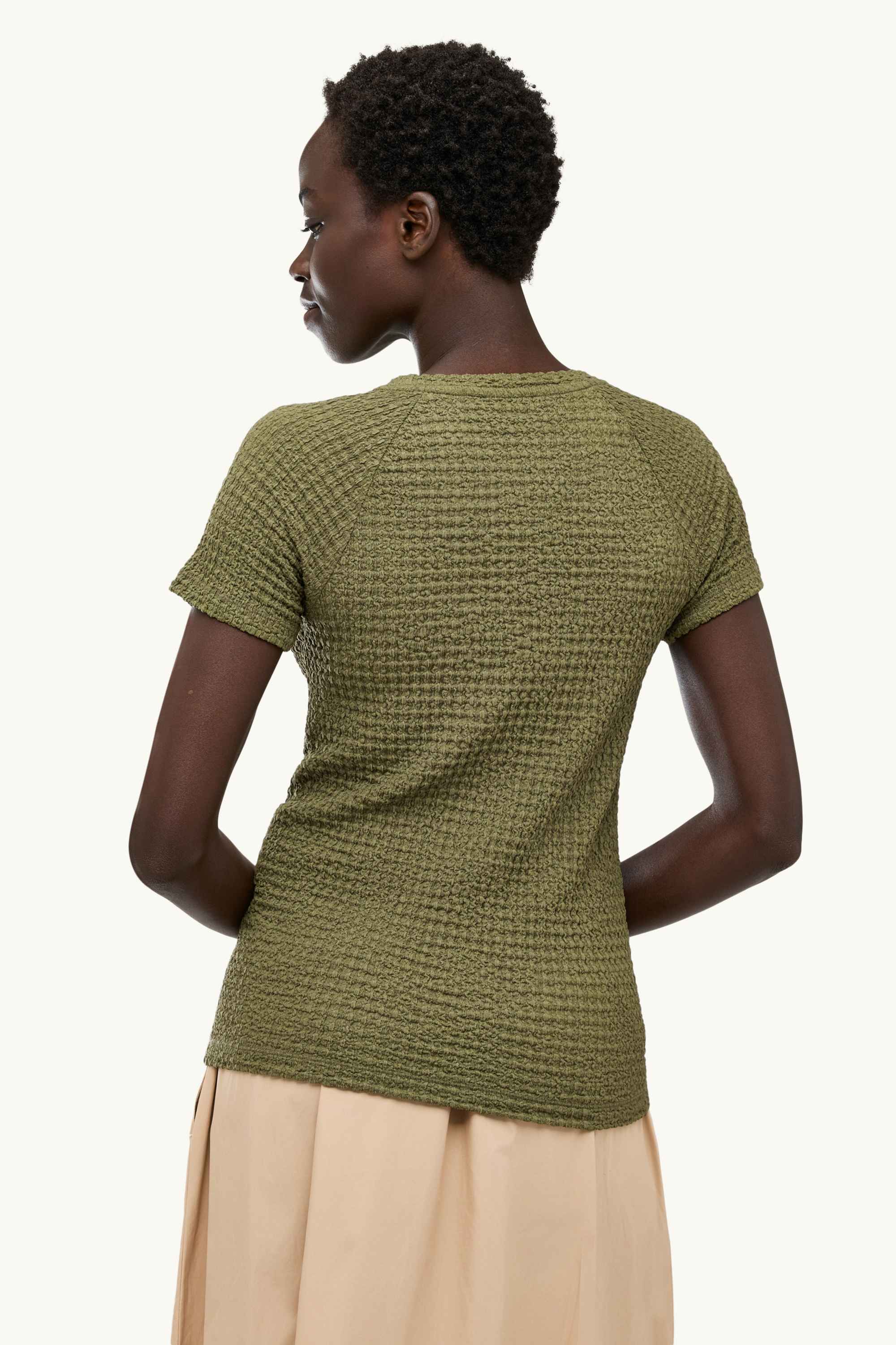 T-shirt - regular fit khaki