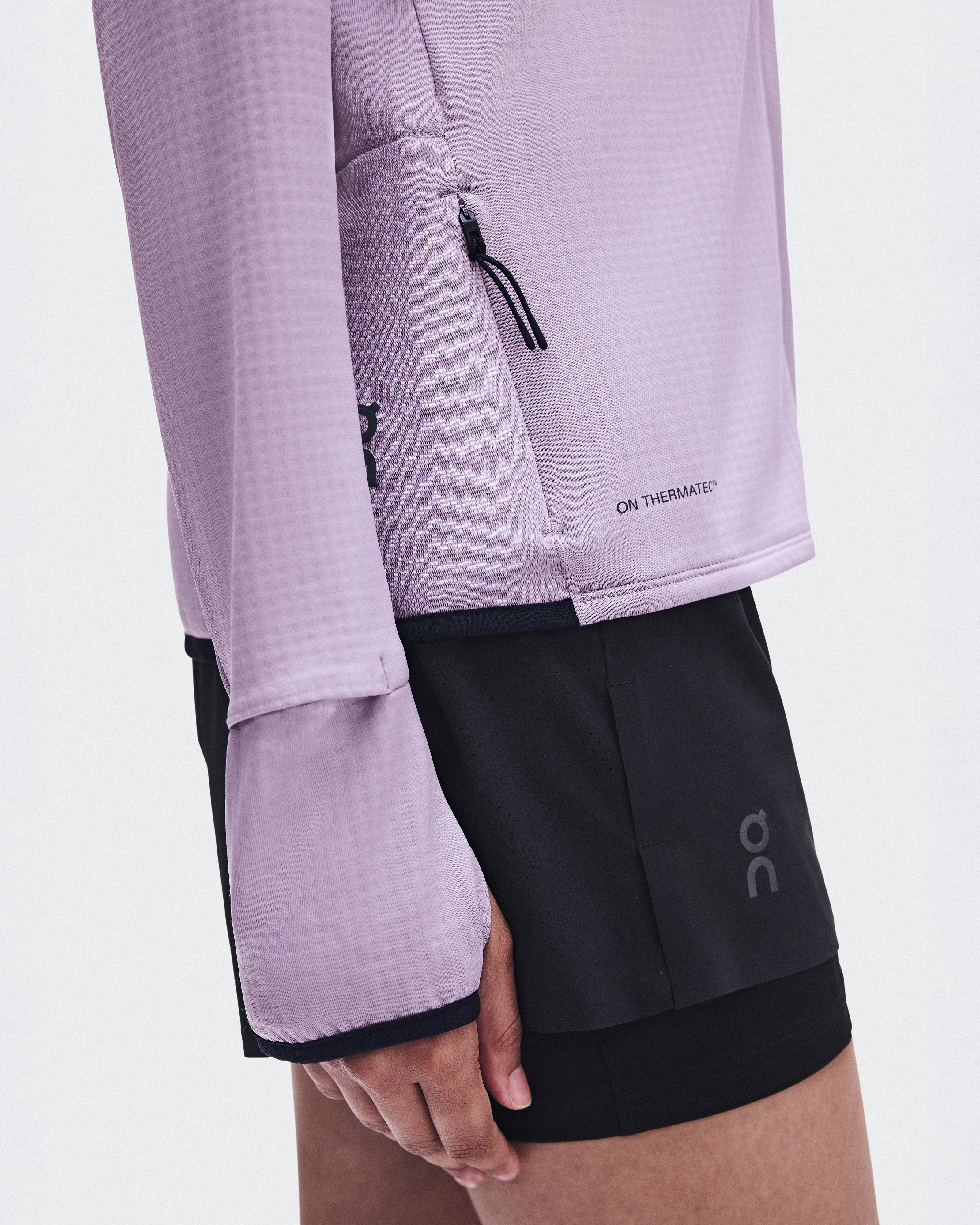 Climate Zip Hoodie - Mallow