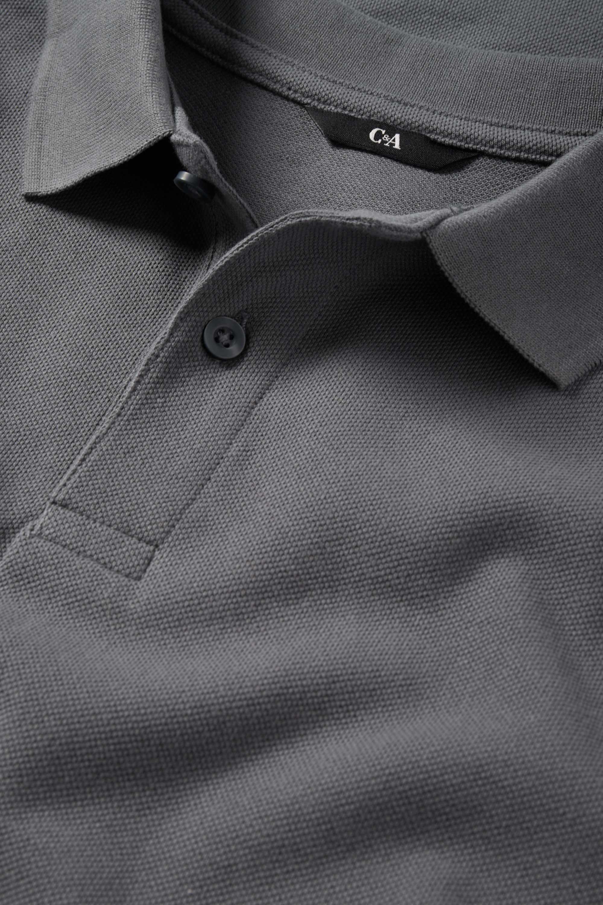 Polo shirt - regular fit gray (21)