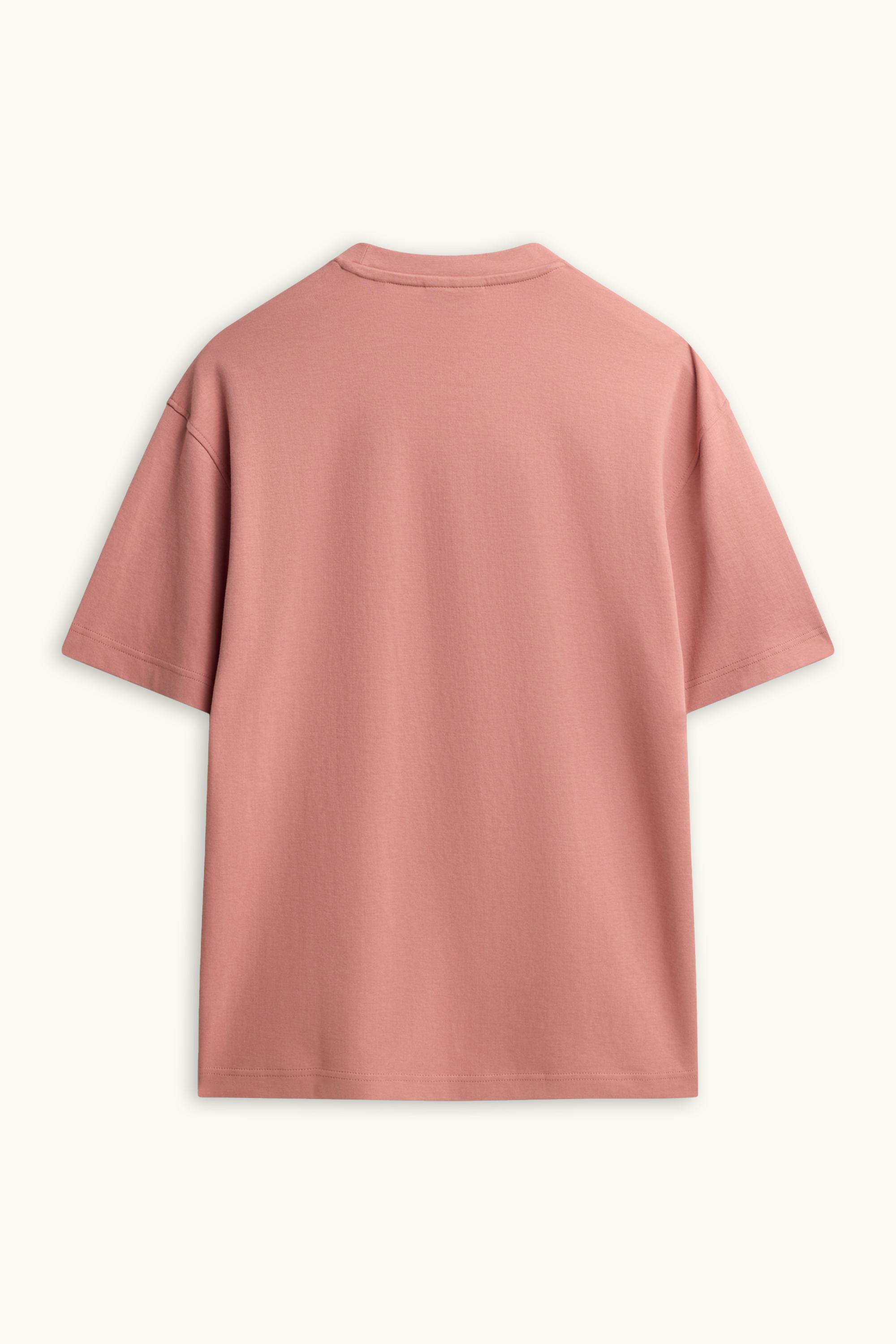 T-shirt - relaxed fit salmon coloured