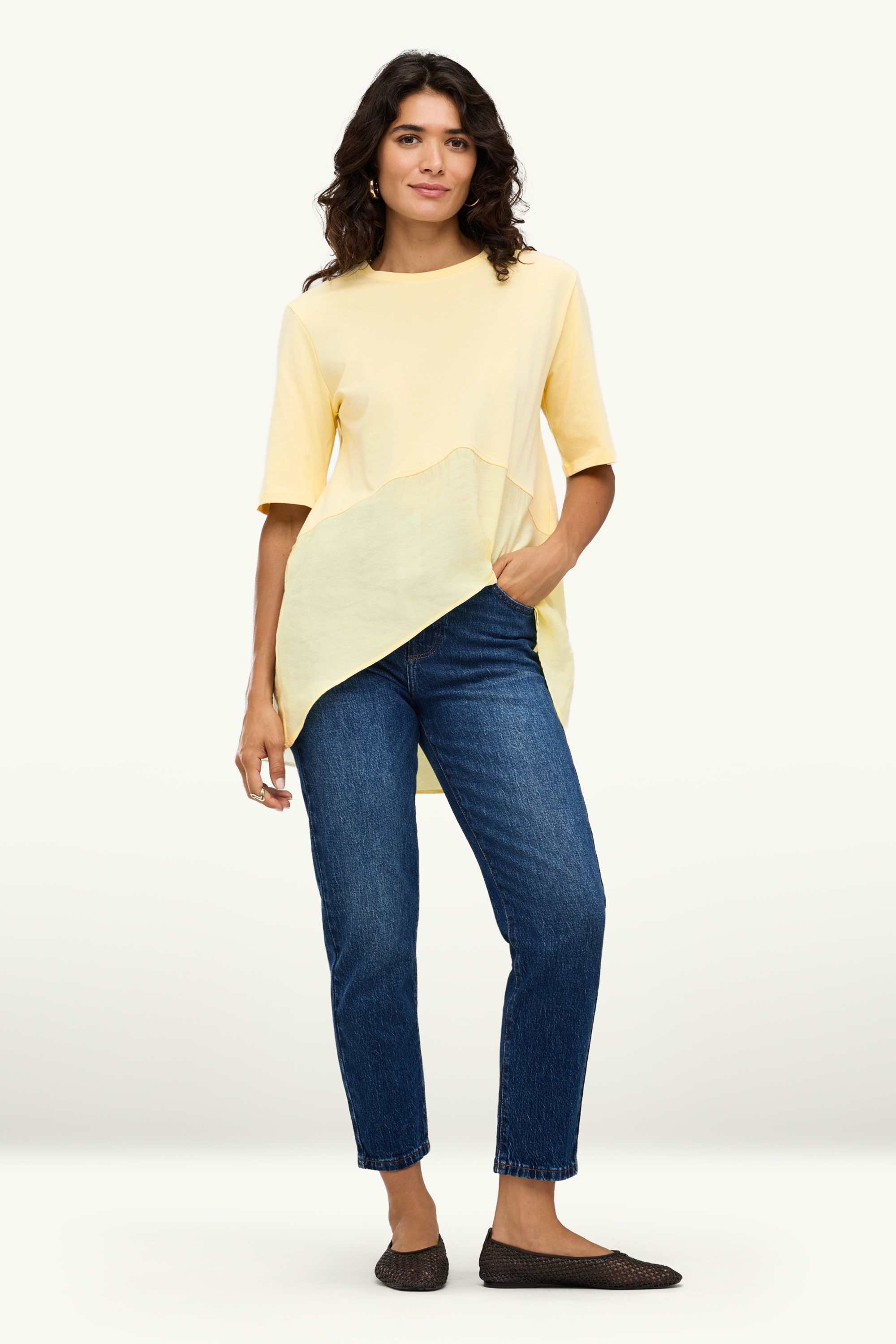 T-shirt - relaxed fit yellow