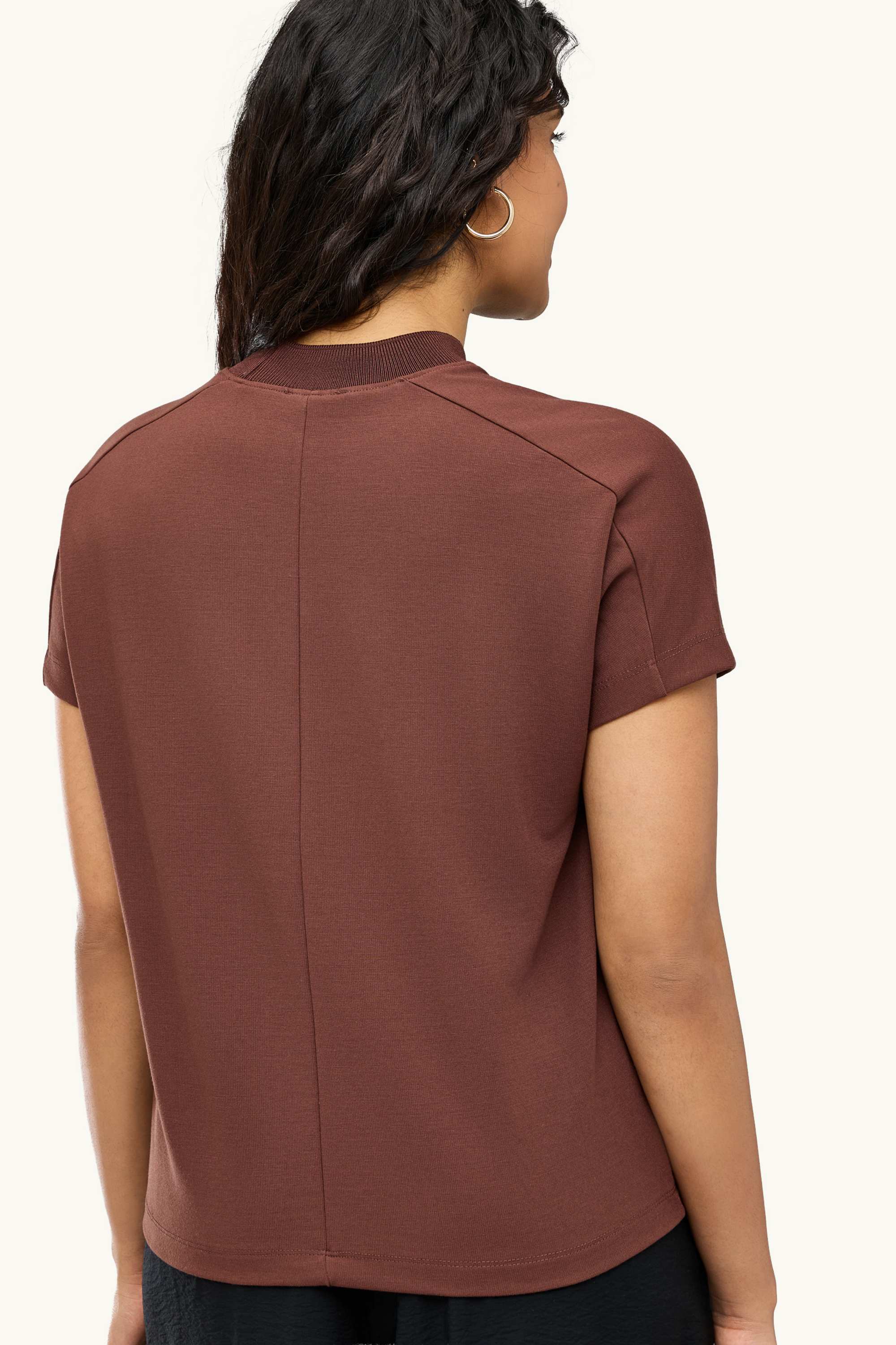 T-shirt - regular fit brown