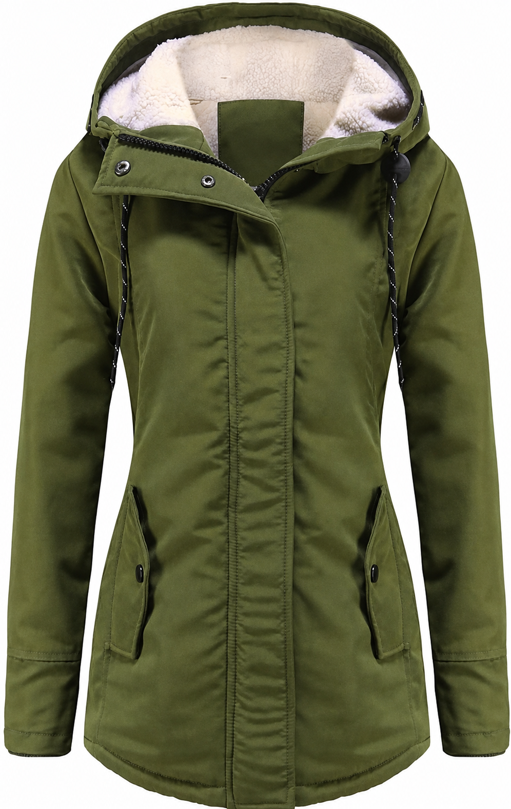 TNF - Parka Donna Impermeabile Foderato in Pile