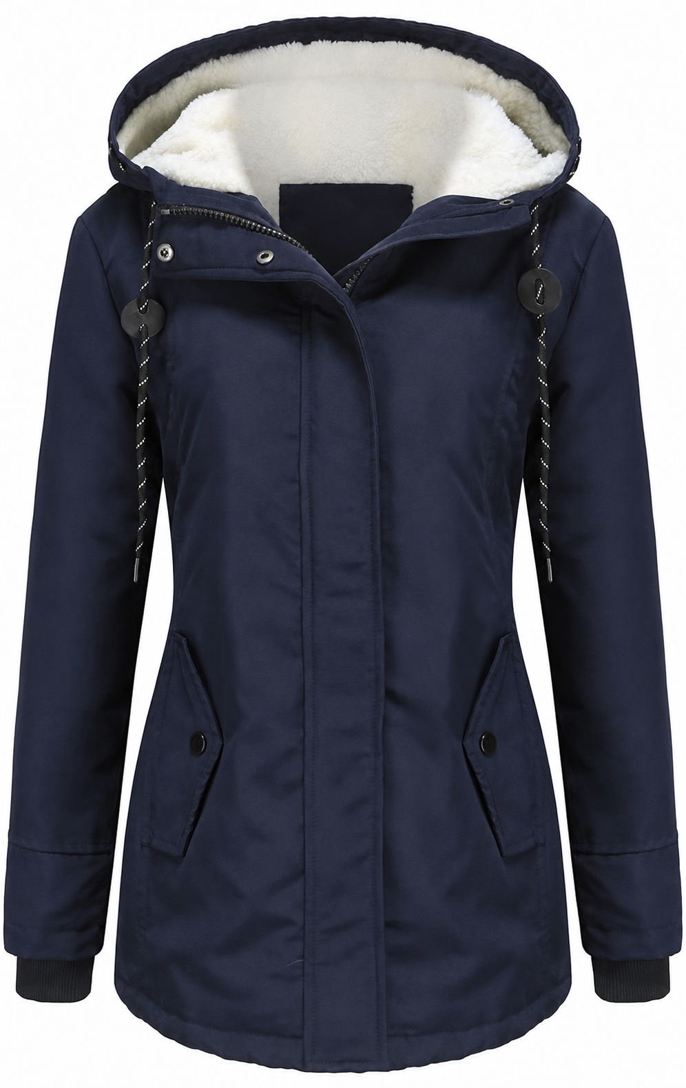 TNF - Parka Donna Impermeabile Foderato in Pile