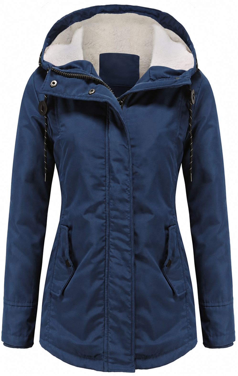TNF - Parka Donna Impermeabile Foderato in Pile