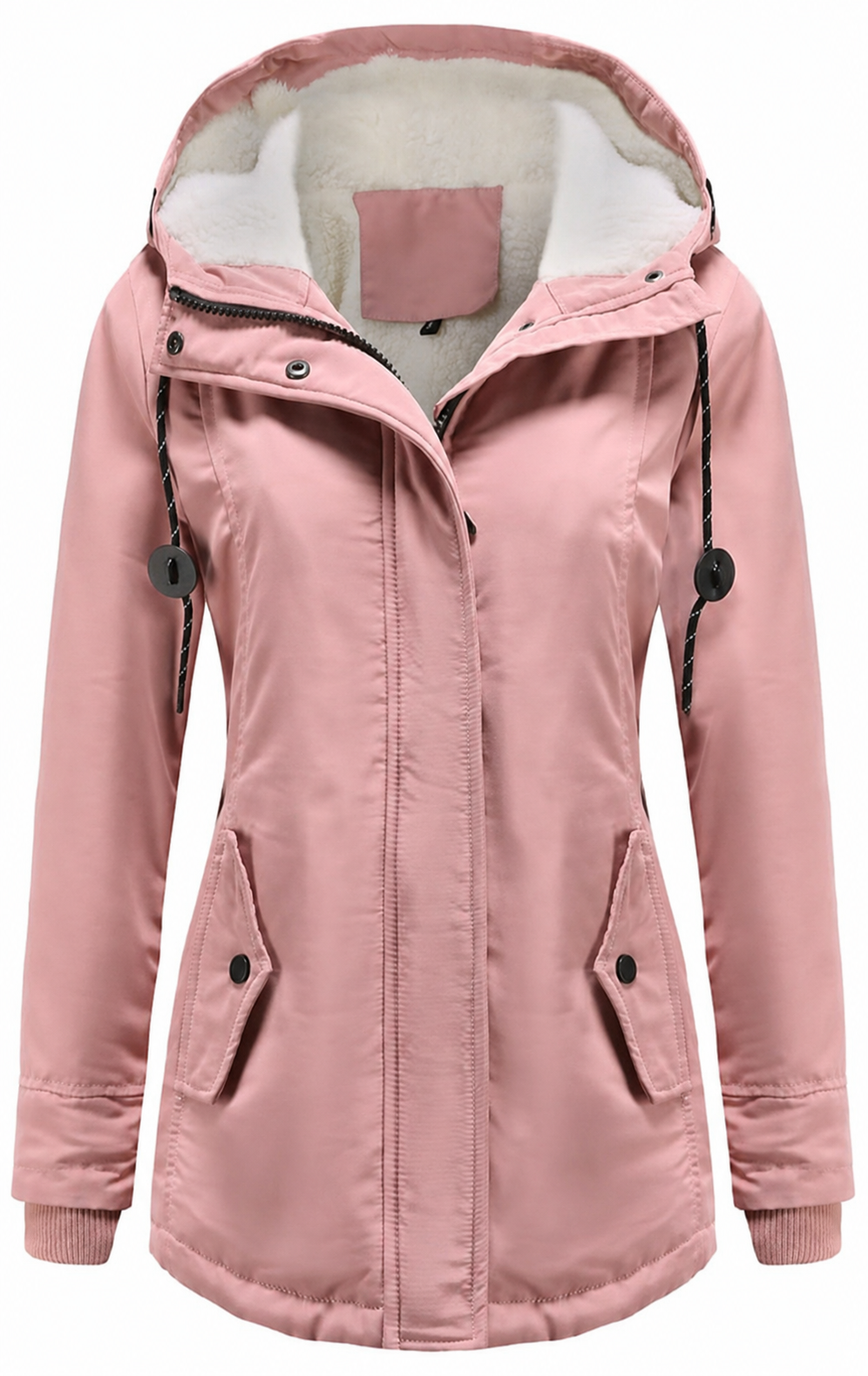 TNF - Parka Donna Impermeabile Foderato in Pile