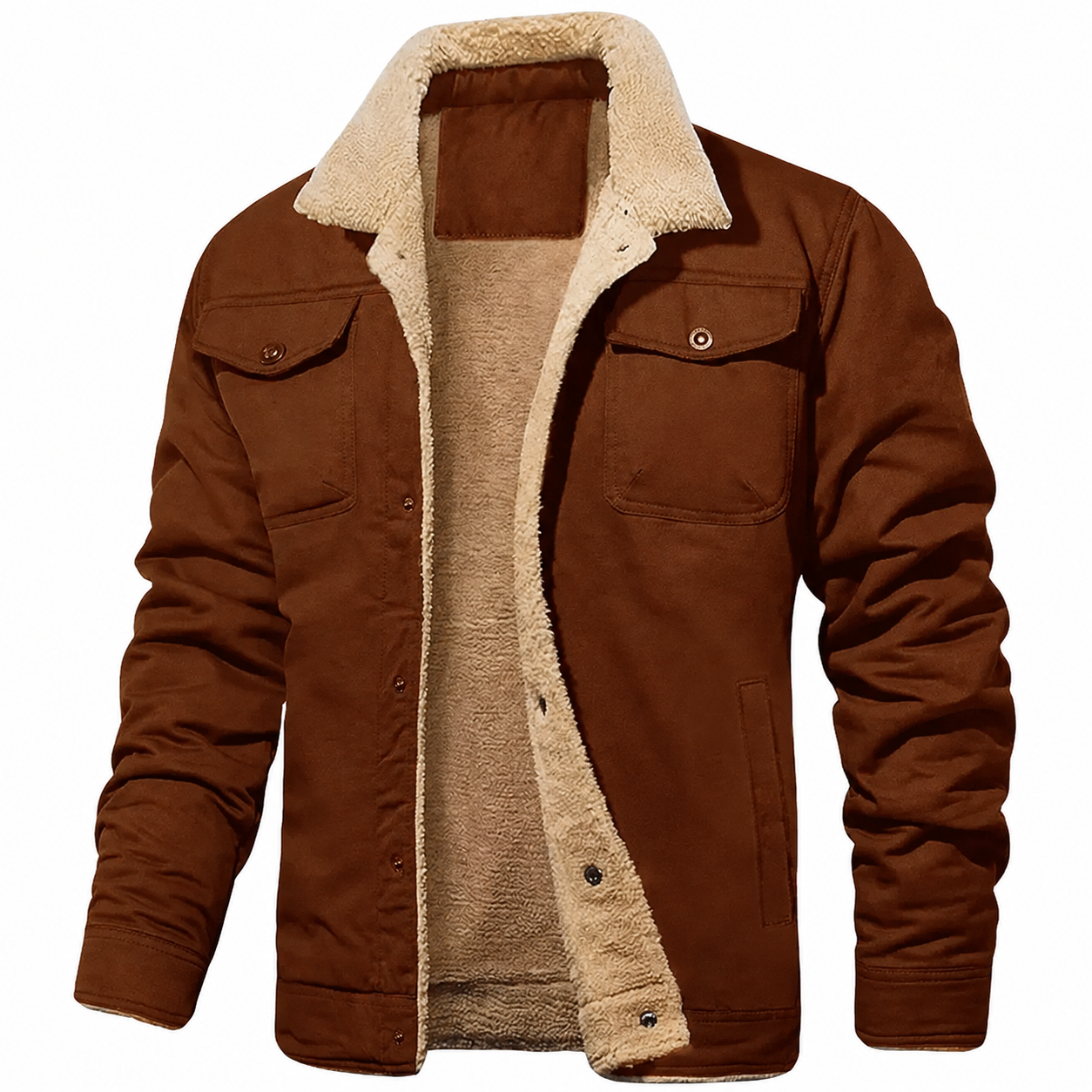 2026 TNF-Giacca invernale in pile retrvintage da uomo