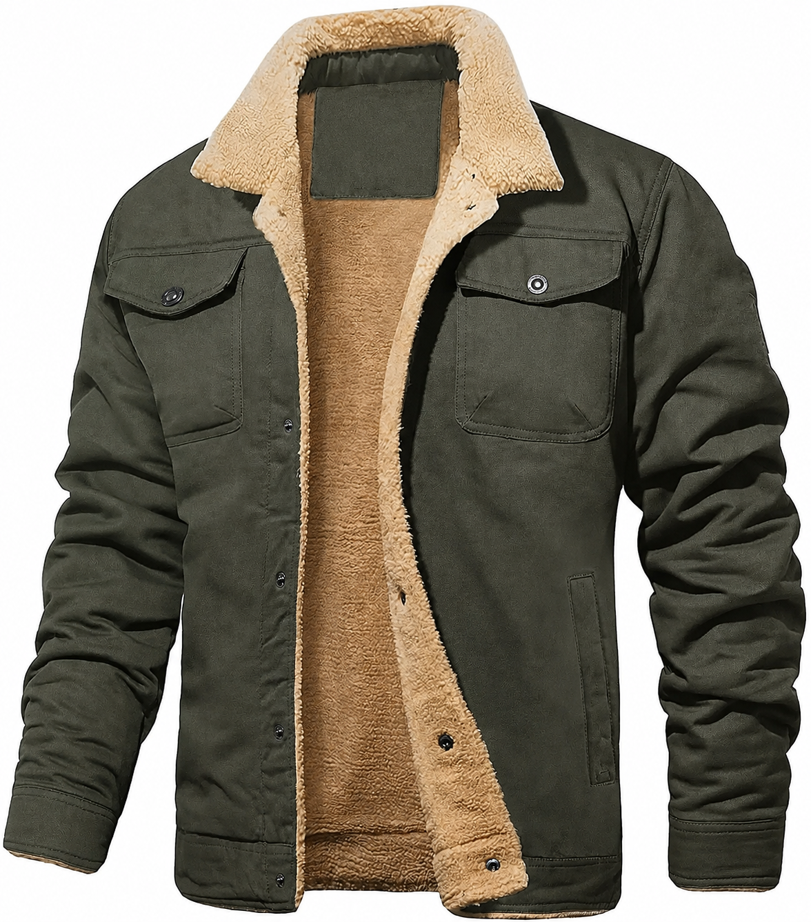 2026 TNF-Giacca invernale in pile retrvintage da uomo