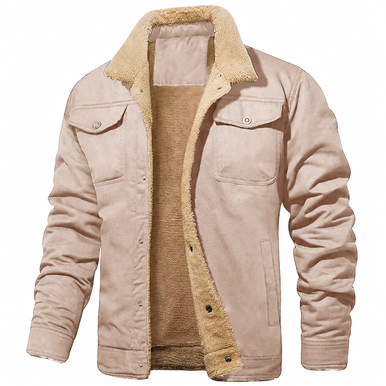 2026 TNF-Giacca invernale in pile retrvintage da uomo