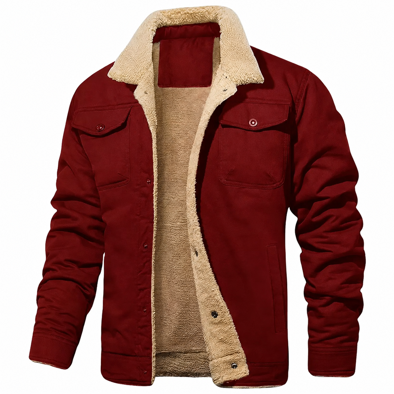 2026 TNF-Giacca invernale in pile retrvintage da uomo