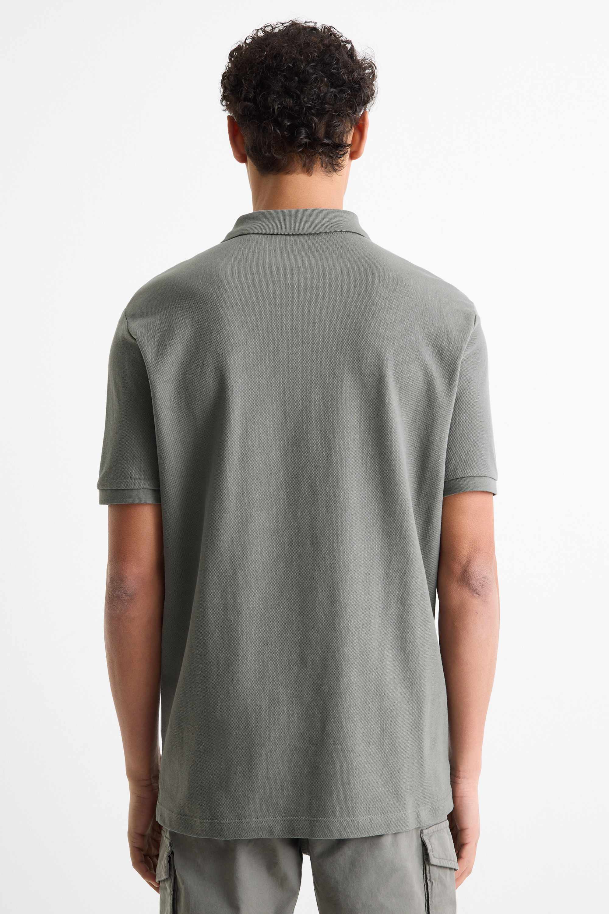 Polo shirt - regular fit gray (14)